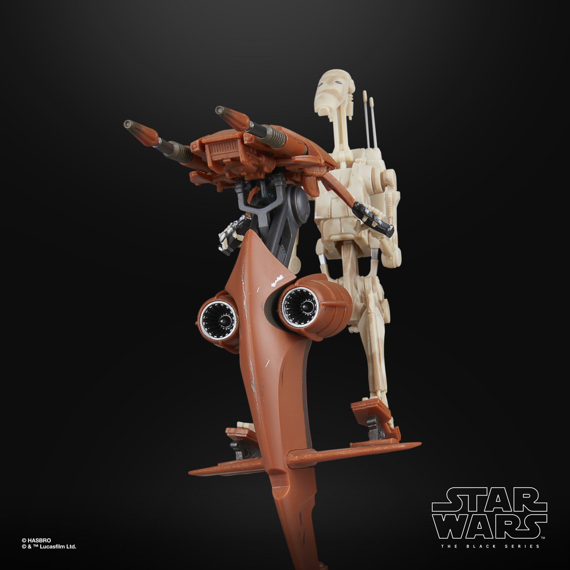 STAR WARS The Black Series STAP & Battle Droid