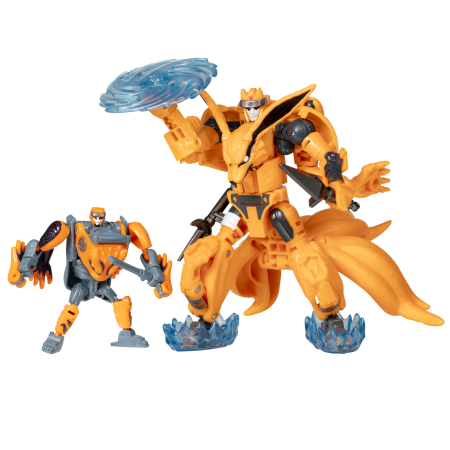 Transformers Collaborative NARUTO SHIPPUDEN x Transformers Kurama and Gamakichi