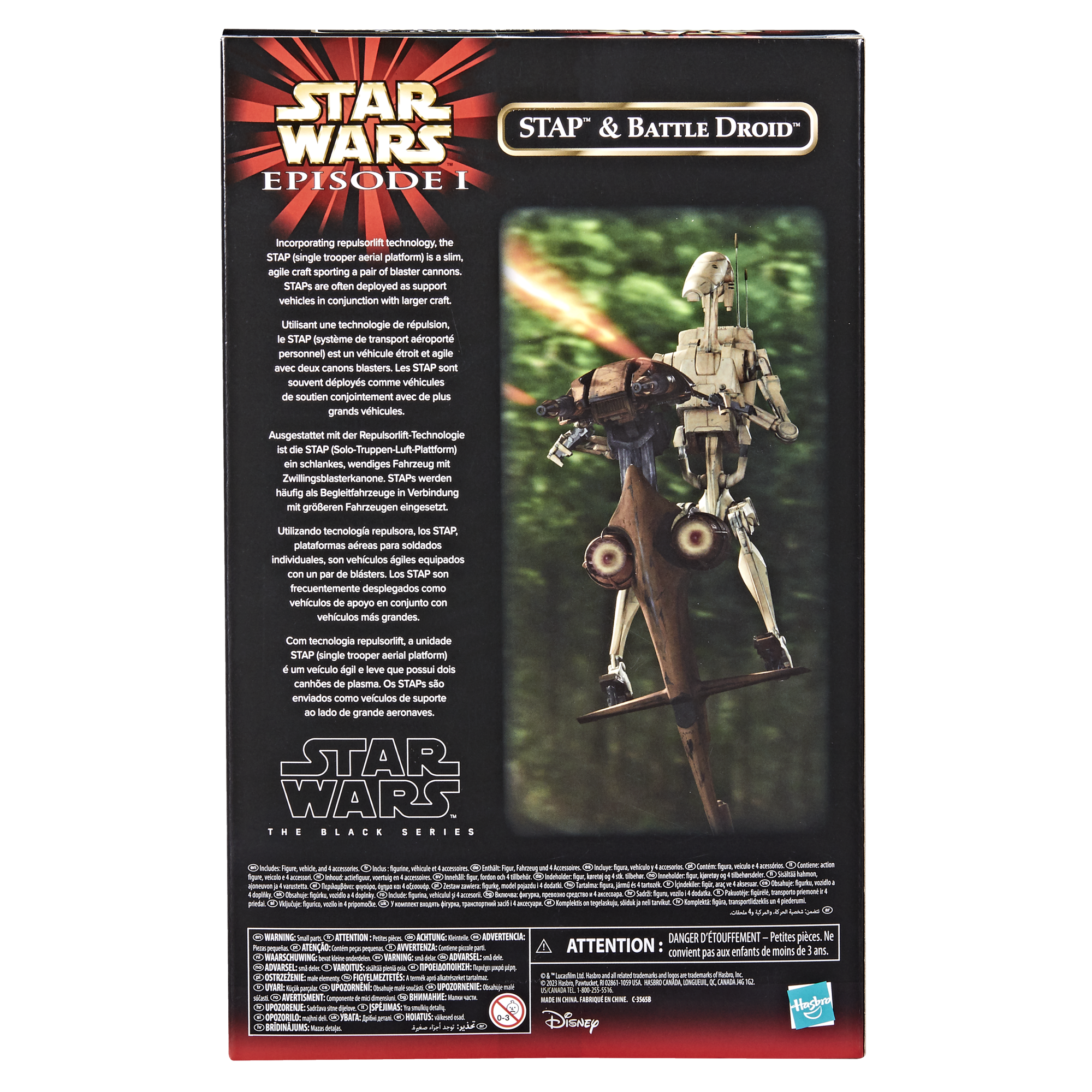 STAR WARS The Black Series STAP & Battle Droid