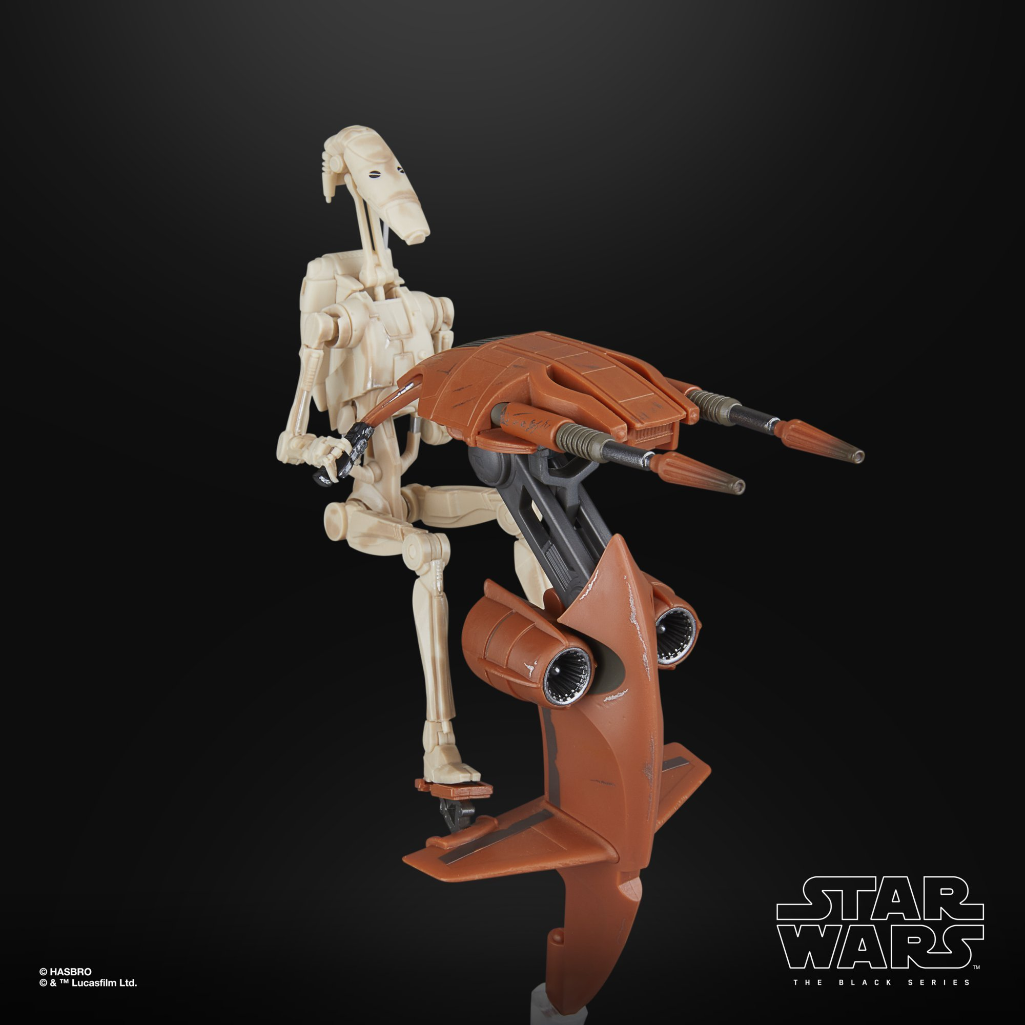 STAR WARS The Black Series STAP & Battle Droid