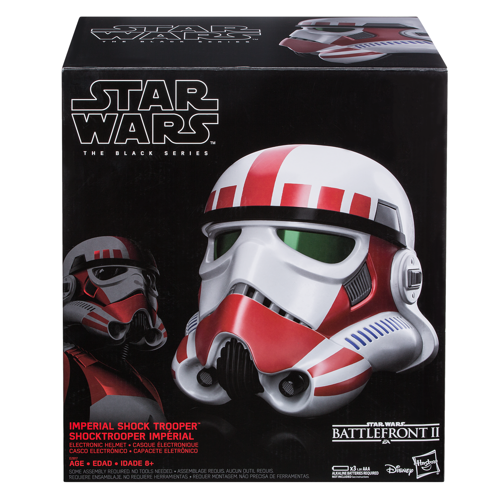 STAR WARS The Black Series Shock Trooper Electronic Helmet