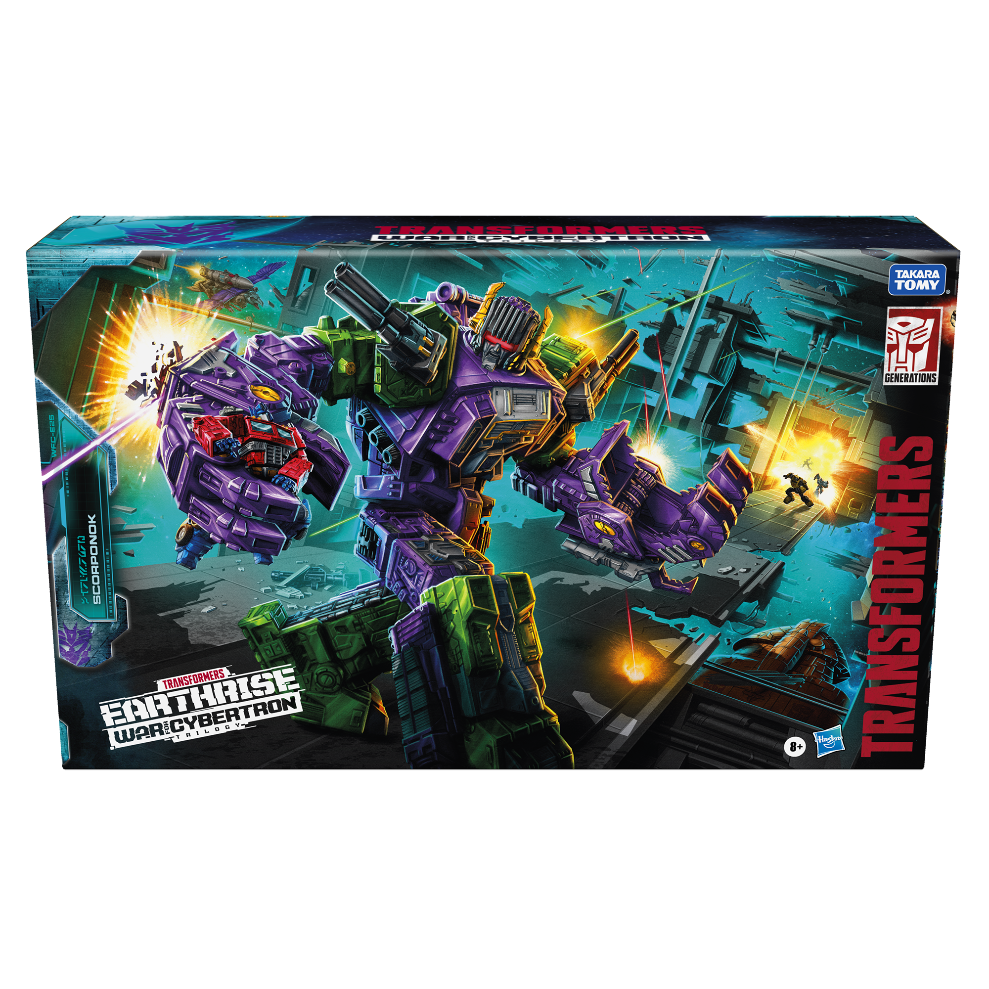 Transformers Generations War for Cybertron Earthrise Titan WFC-E25 Scorponok
