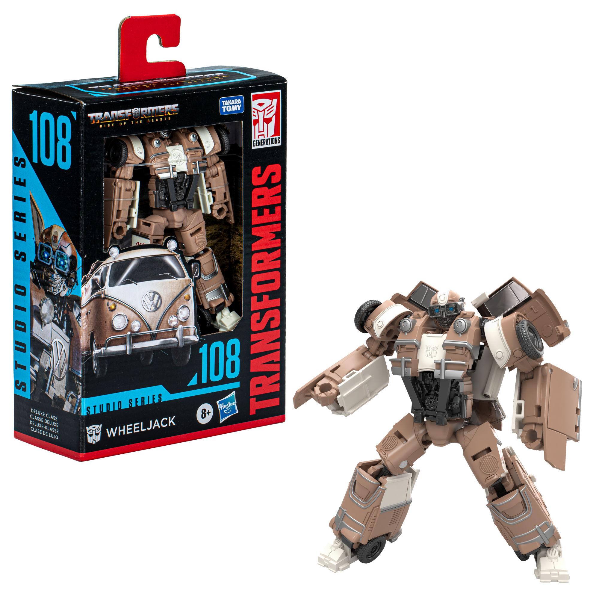 Transformers Studio Series Deluxe Transformers: Rise of the Beasts 108 Wheeljack