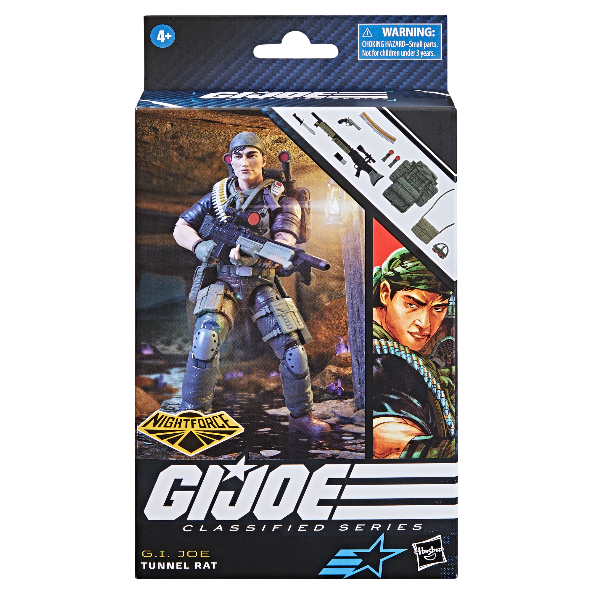 G.I. Joe Classified Series Night Force Tunnel Rat, 107