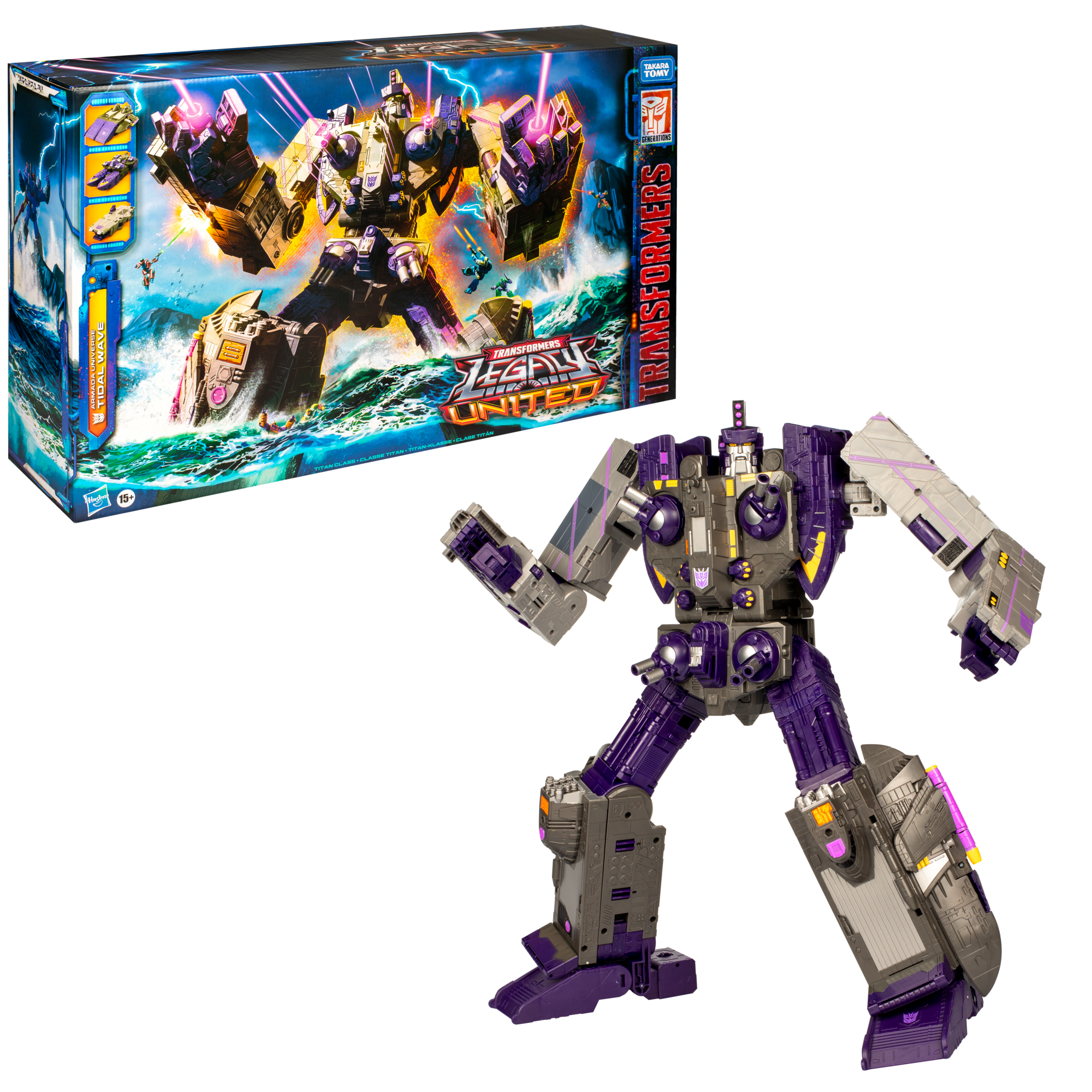 Transformers Legacy United Titan Class Armada Universe Tidal Wave