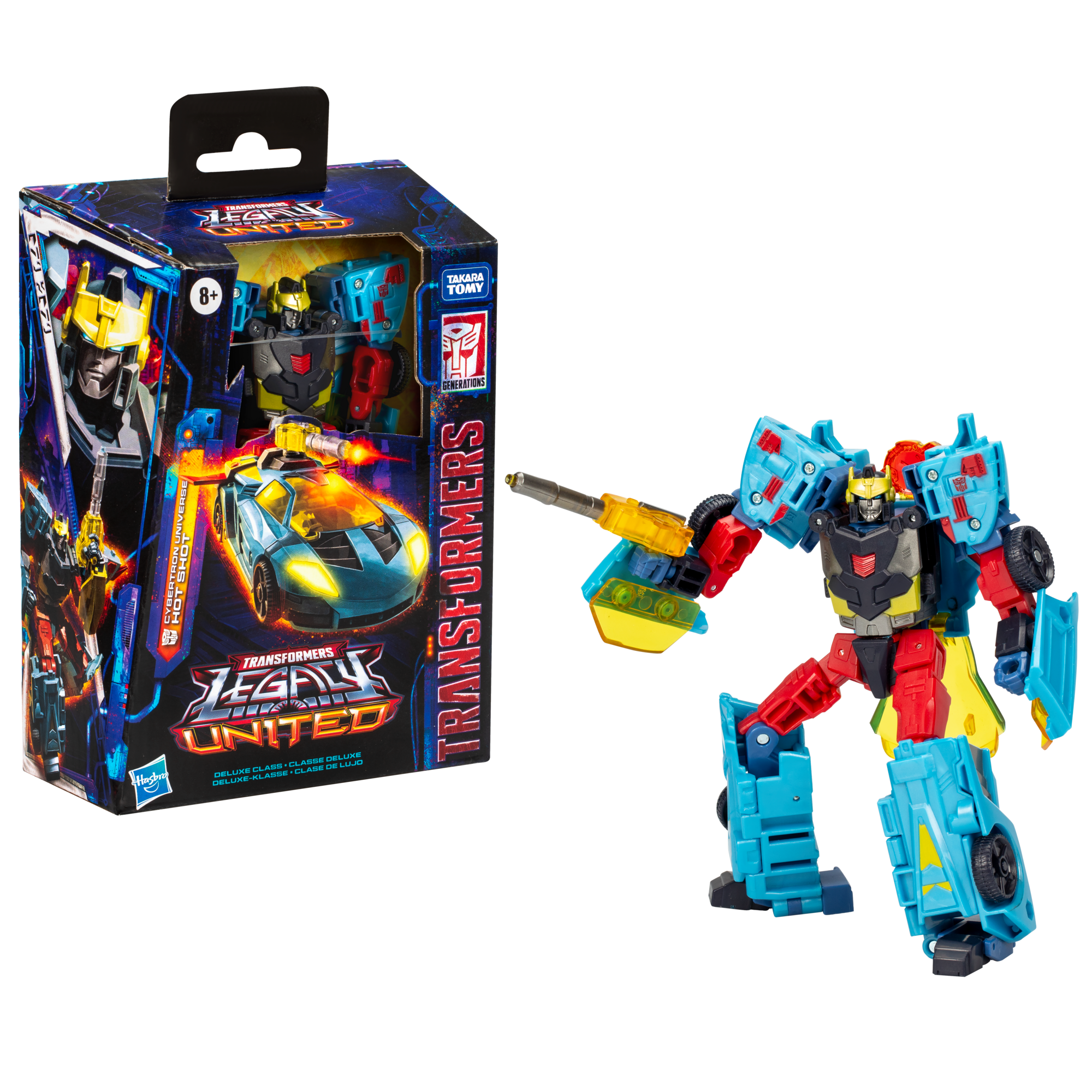 Transformers Legacy United Deluxe Class Cybertron Universe Hot Shot