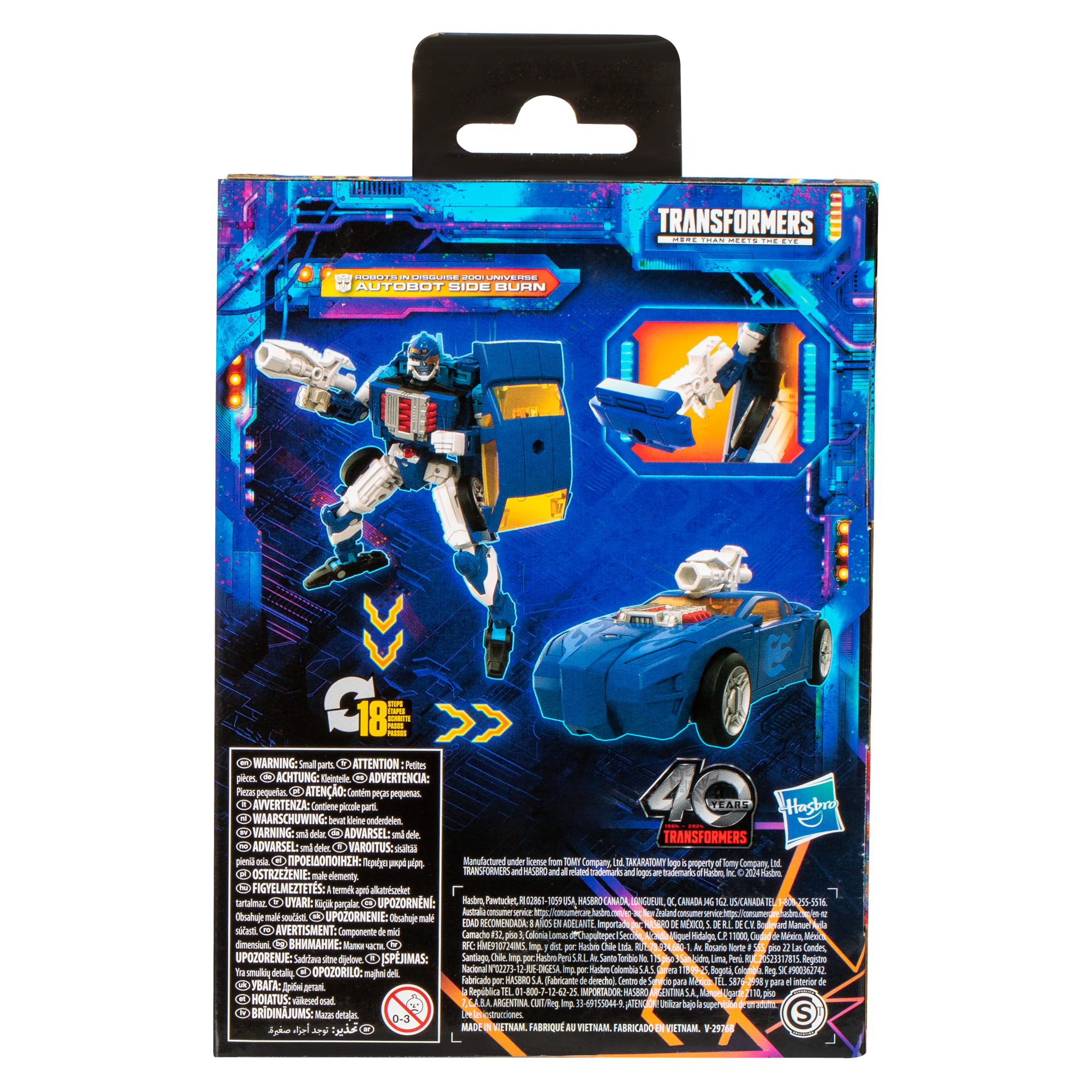 Transformers Legacy United Deluxe Class Robots in Disguise 2001 Universe Autobot Side Burn