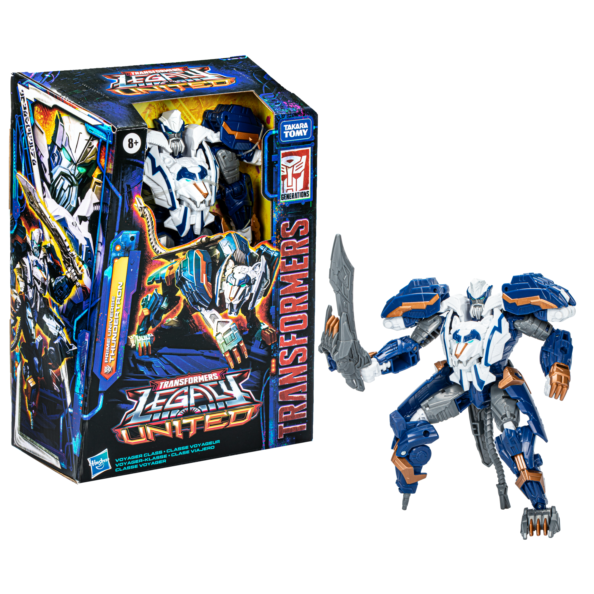 Transformers Legacy United Voyager Class Prime Universe Thundertron