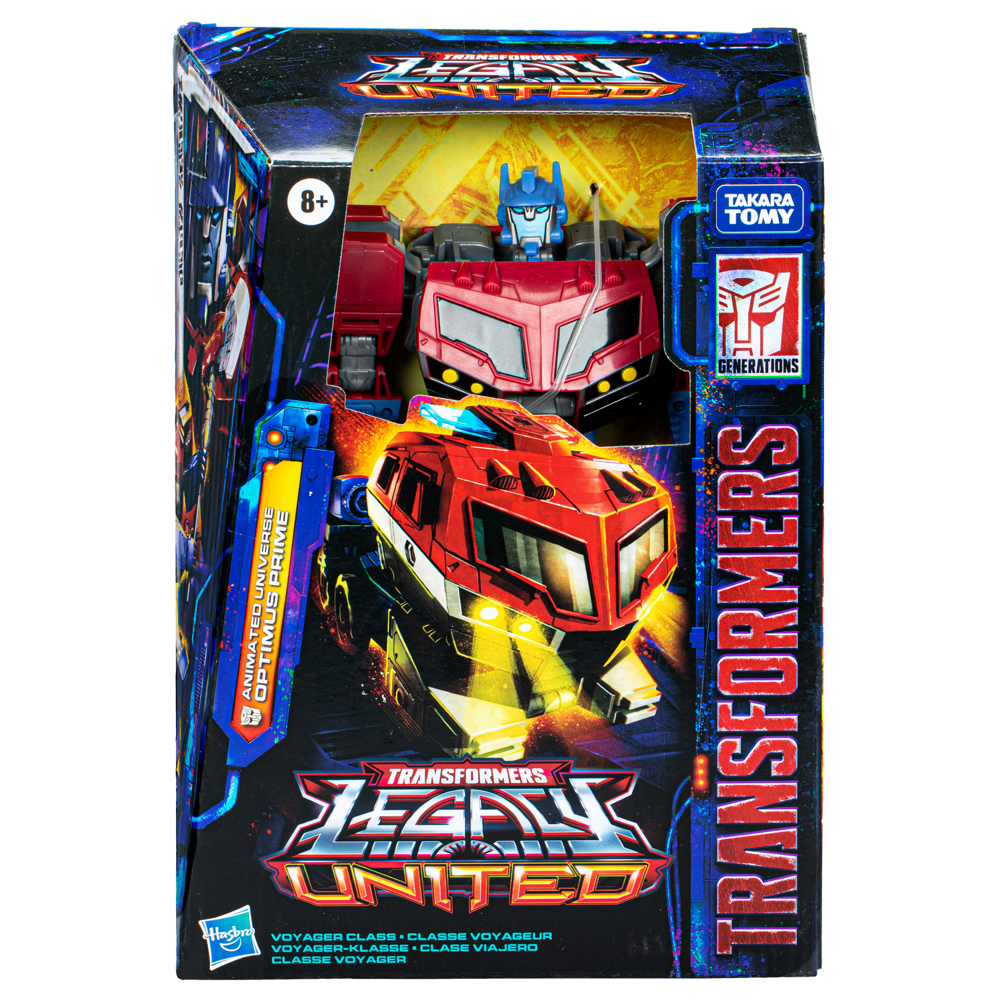 Transformers Legacy United Voyager Class Animated Universe Optimus Prime Figure