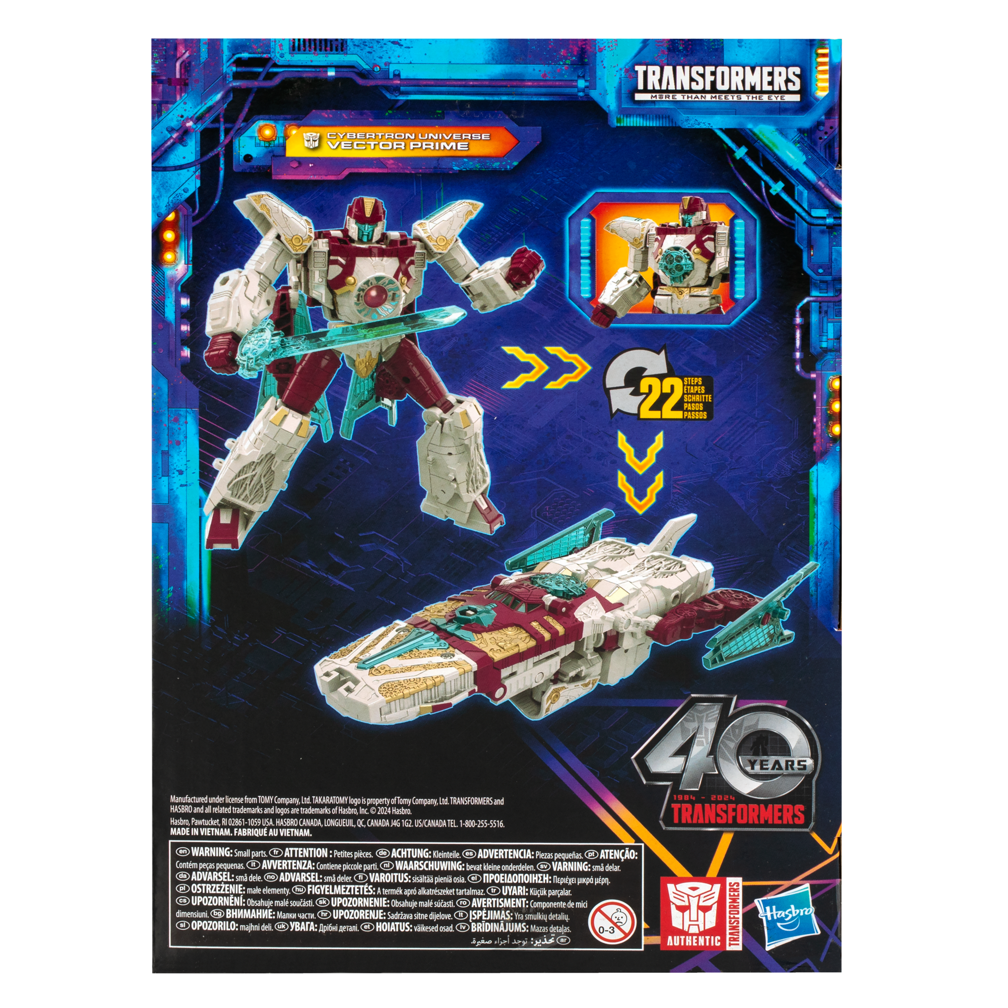 Transformers Legacy United Voyager Class Cybertron Universe Vector Prime Figure