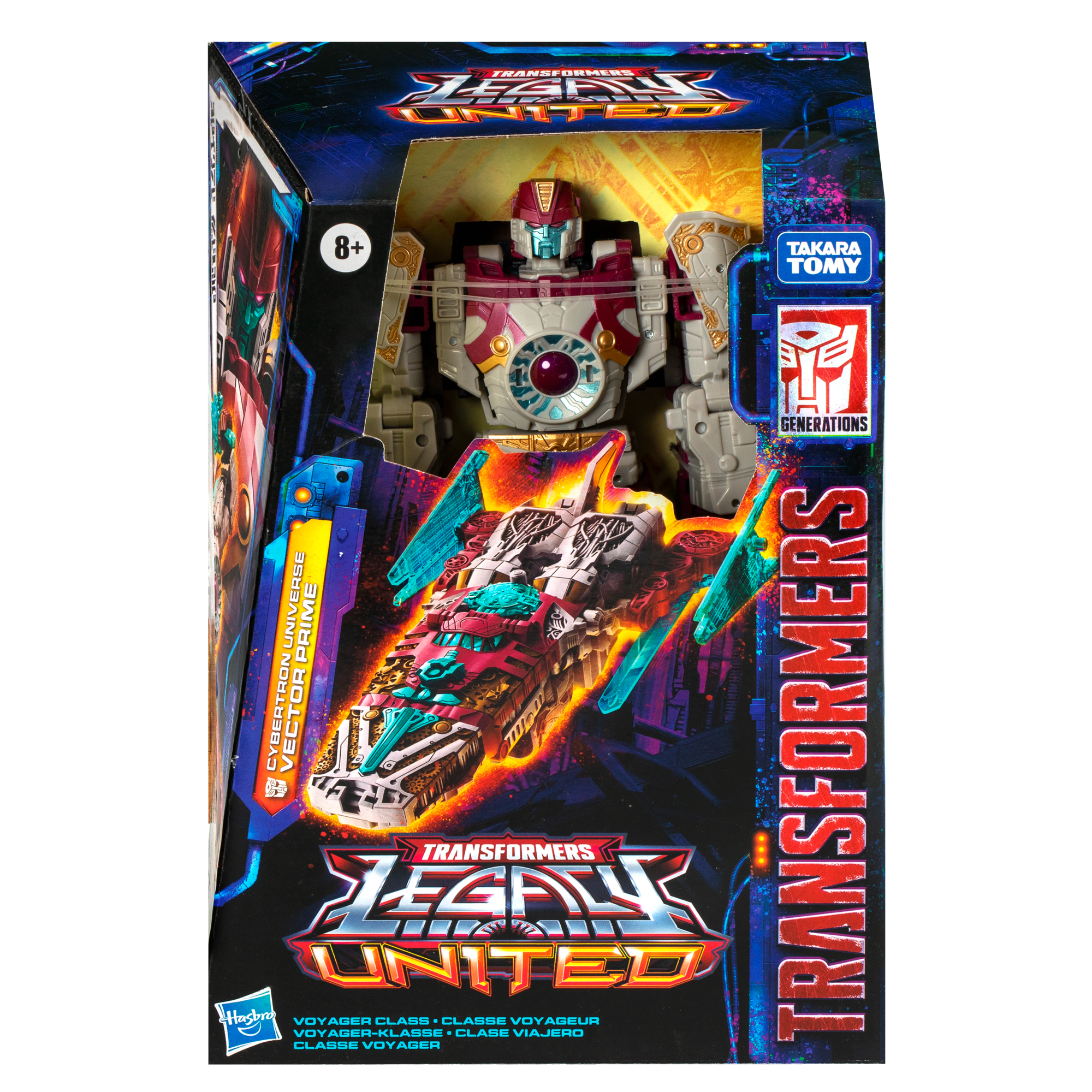 Transformers Legacy United Voyager Class Cybertron Universe Vector Prime Figure