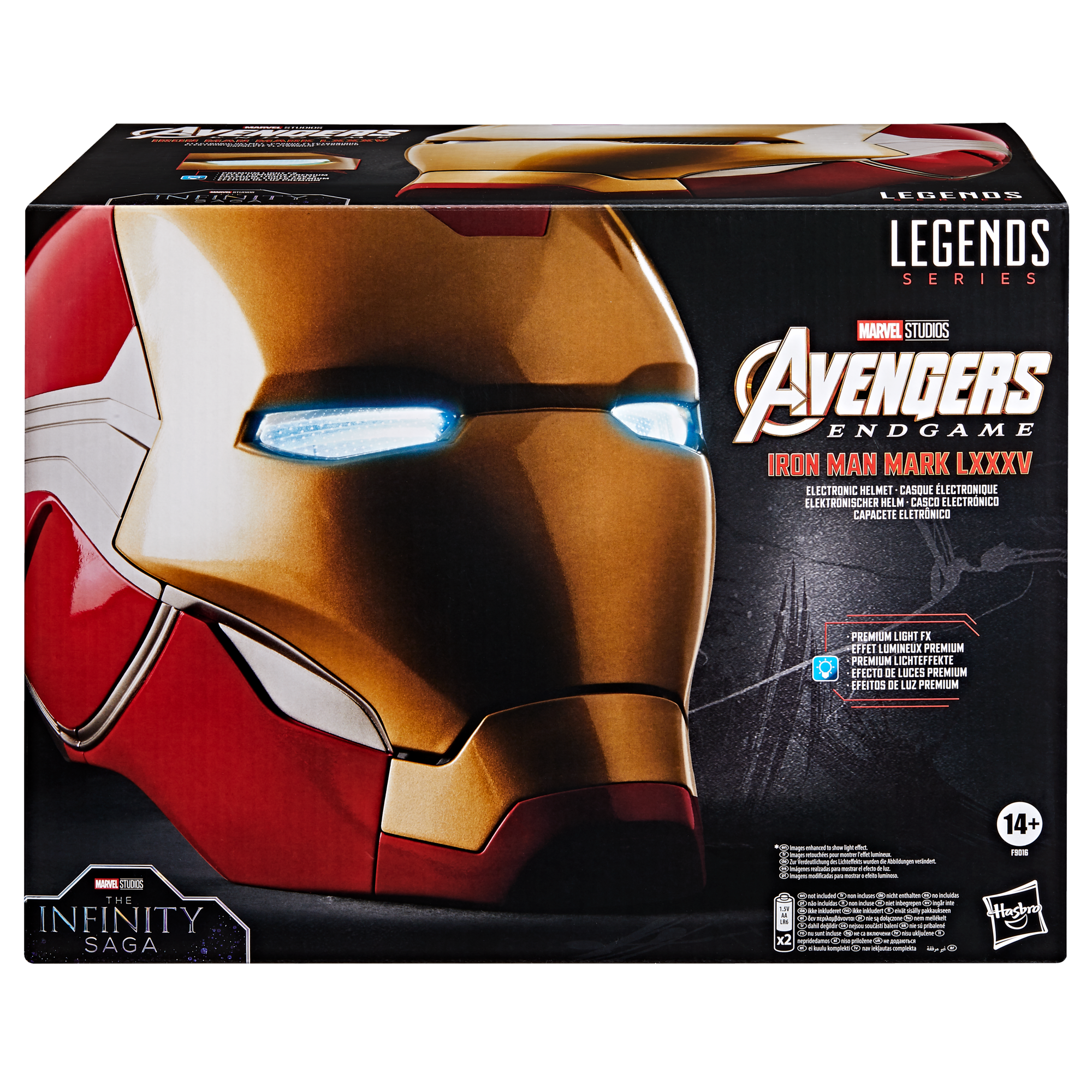 Marvel Legends Series Iron Man Mark 85 Premium Electronic Helmet