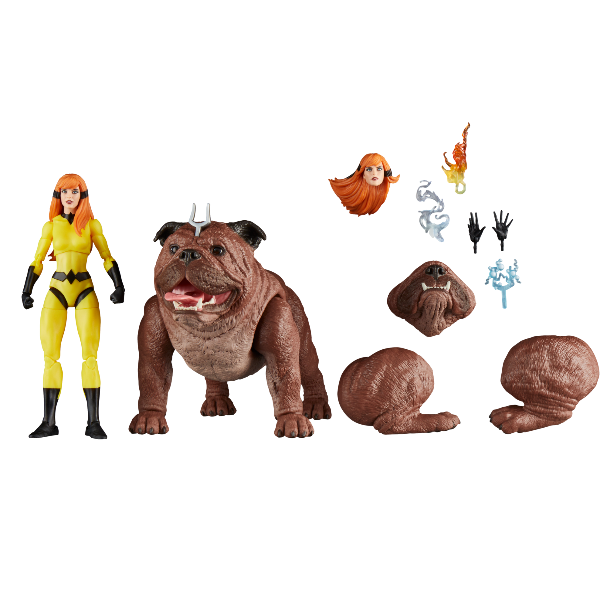Marvel Legends Series Marvel's Crystal and Lockjaw