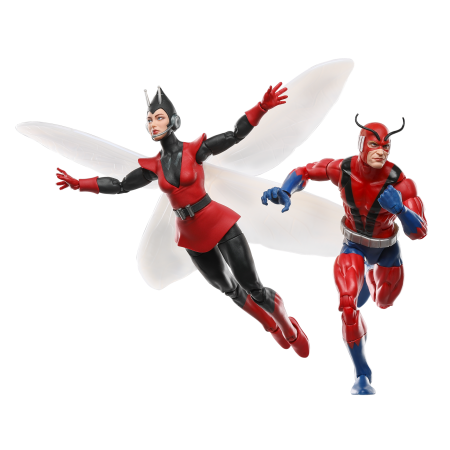 Marvel Legends Series Hank Pym (Giant-Man) & Janet Van Dyne (Wasp) Figures