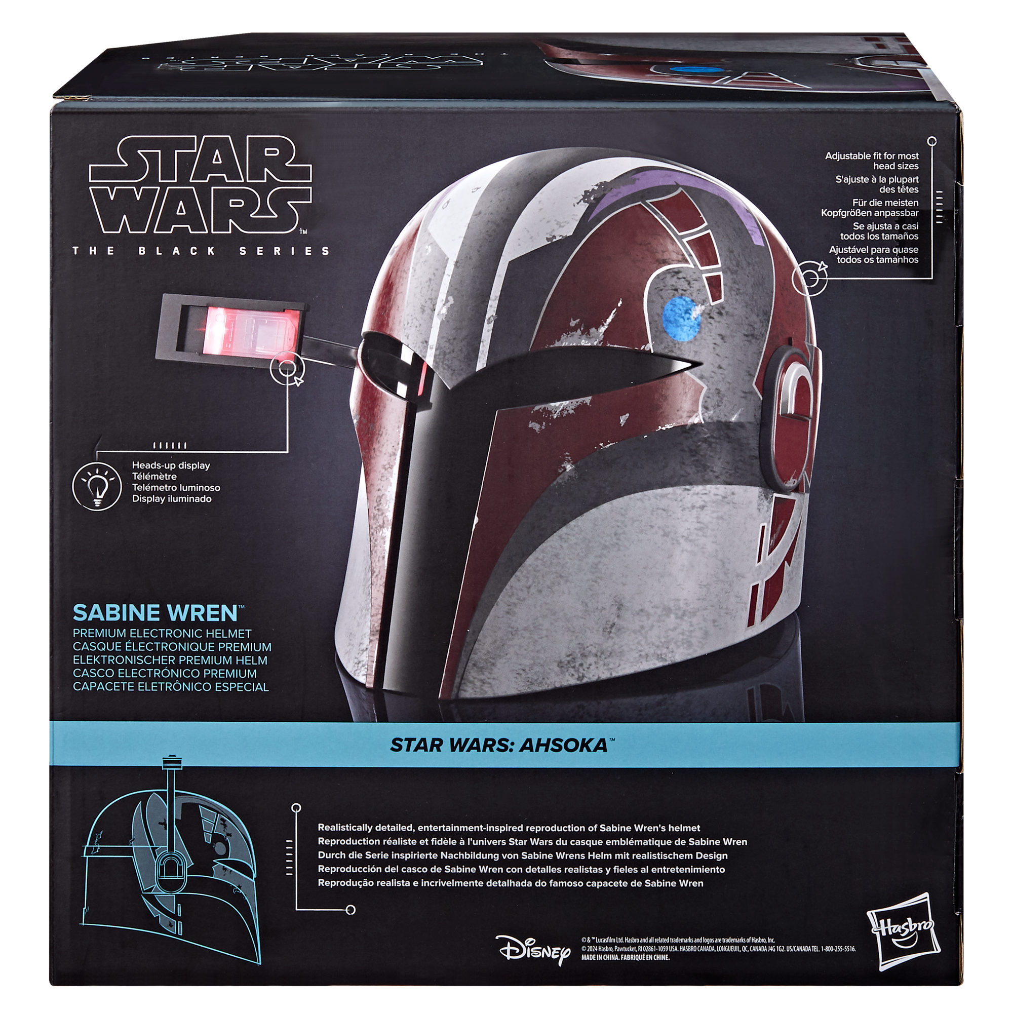 STAR WARS The Black Series Sabine Wren Electronic Helmet
