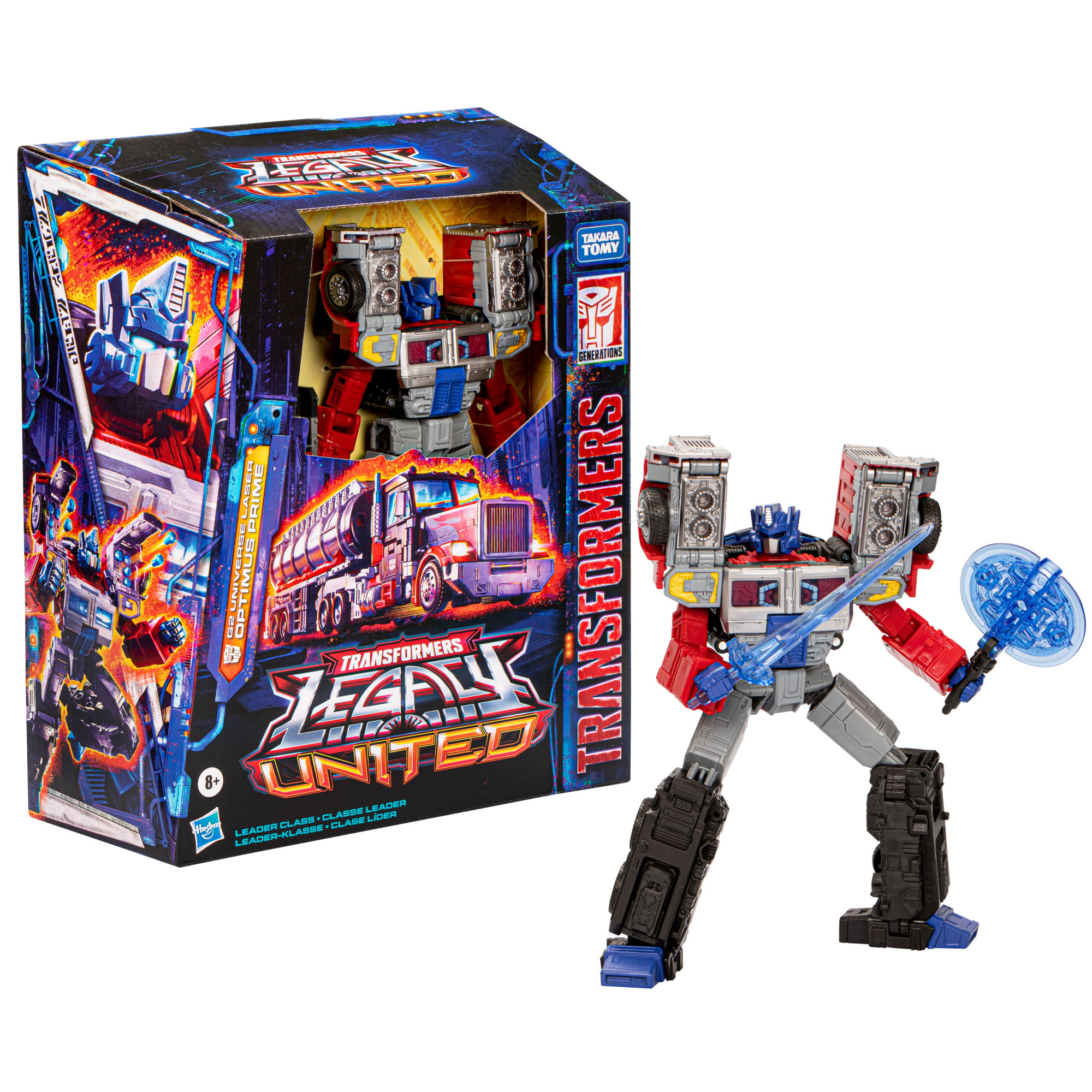 Transformers Legacy United Leader Class G2 Universe Laser Optimus Prime