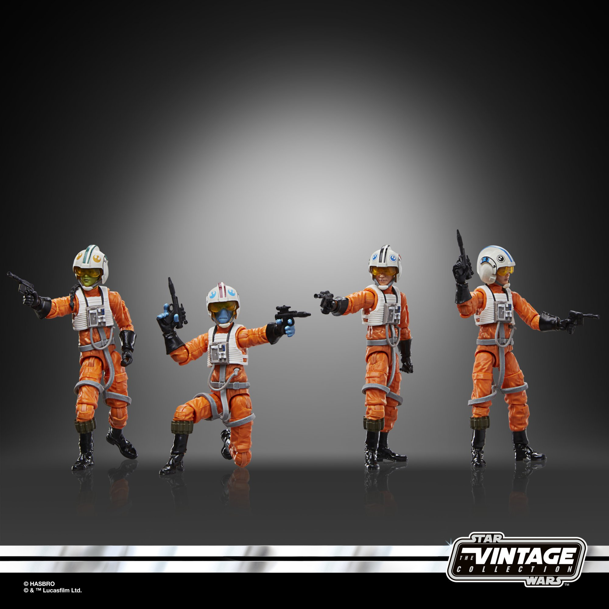 STAR WARS The Vintage Collection X-Wing Pilot 4-Pack