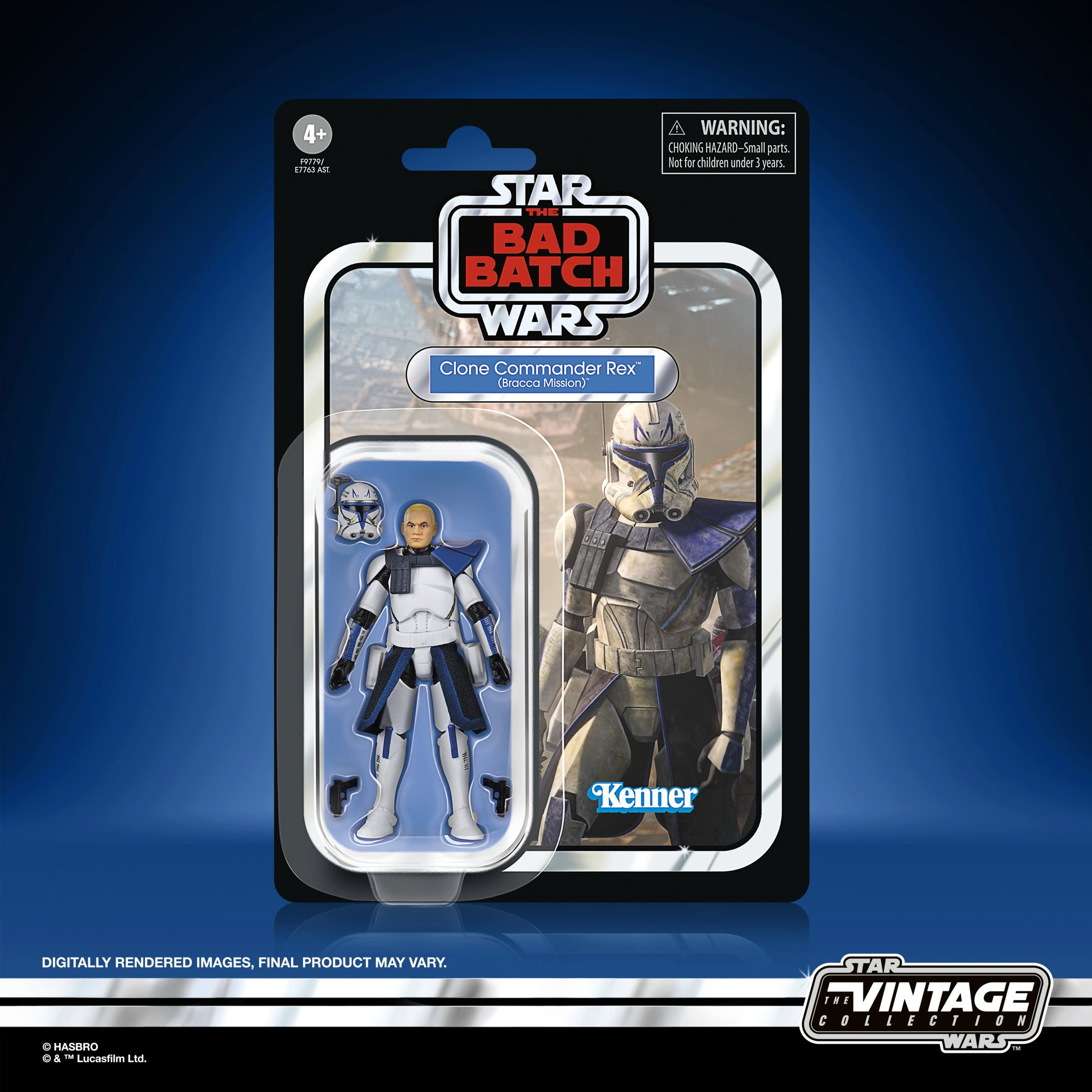 STAR WARS The Vintage Collection Clone Commander Rex (Bracca Mission)