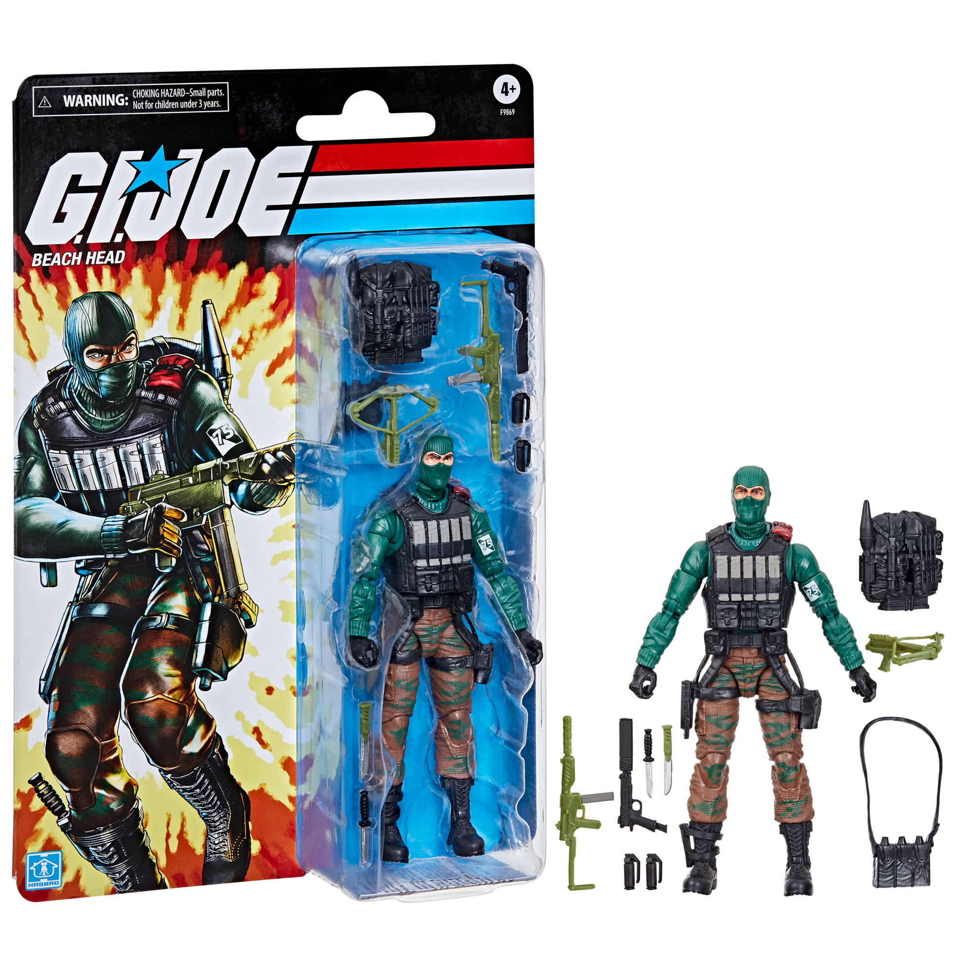G.I. Joe Classified Series Retro Cardback Beach Head