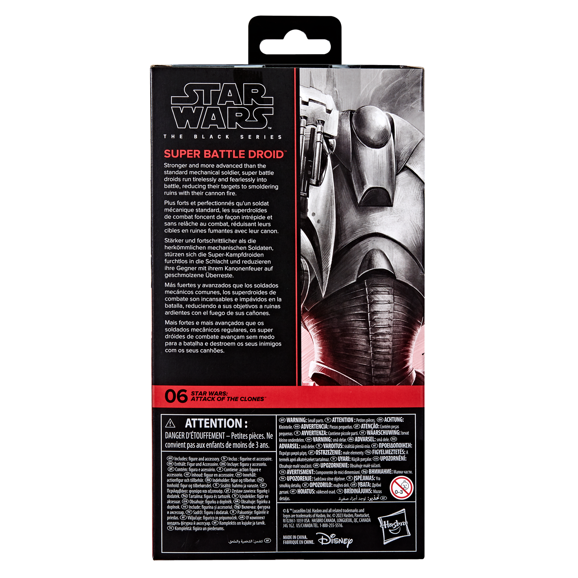 STAR WARS The Black Series Super Battle Droid Figure