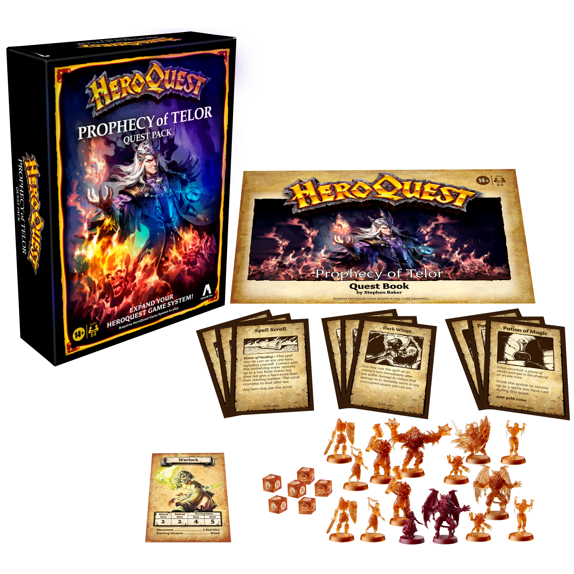 HeroQuest Prophecy of Telor Quest Pack, Requires HeroQuest Game System to Play