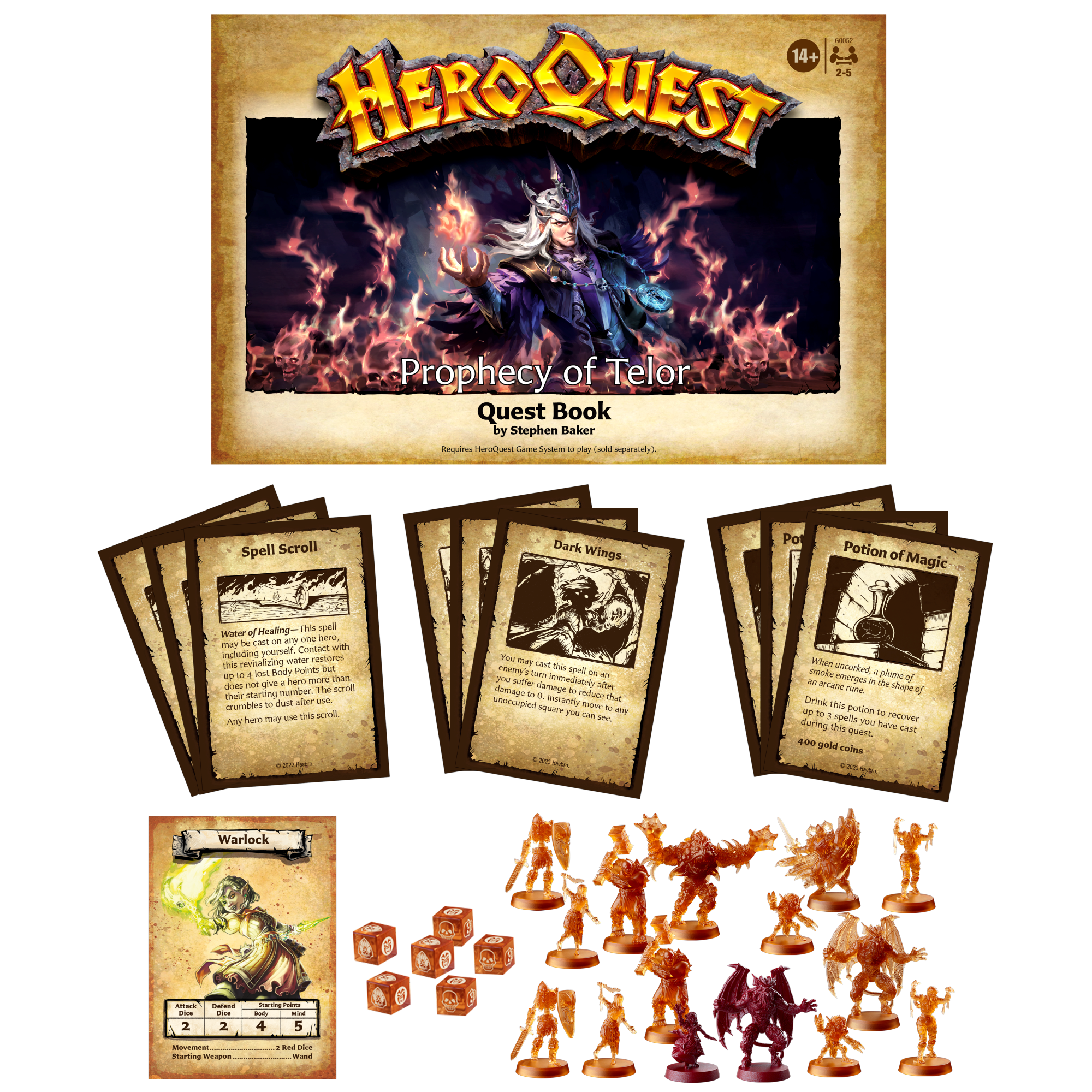 HeroQuest Prophecy of Telor Quest Pack, Requires HeroQuest Game System to Play