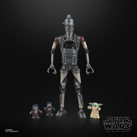 STAR WARS The Black Series Deluxe IG-12 & Grogu