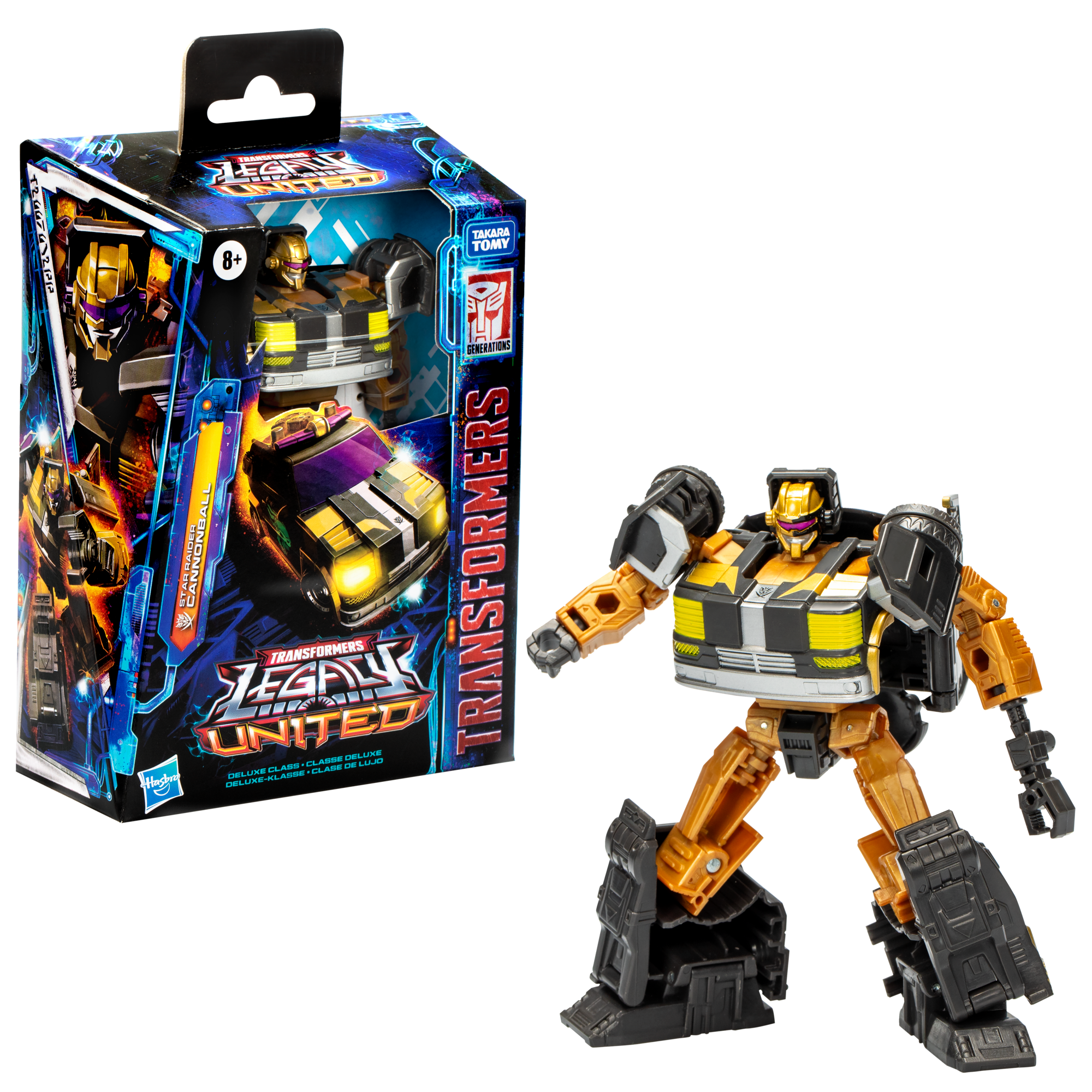 Transformers Legacy United Deluxe Class Star Raider Cannonball