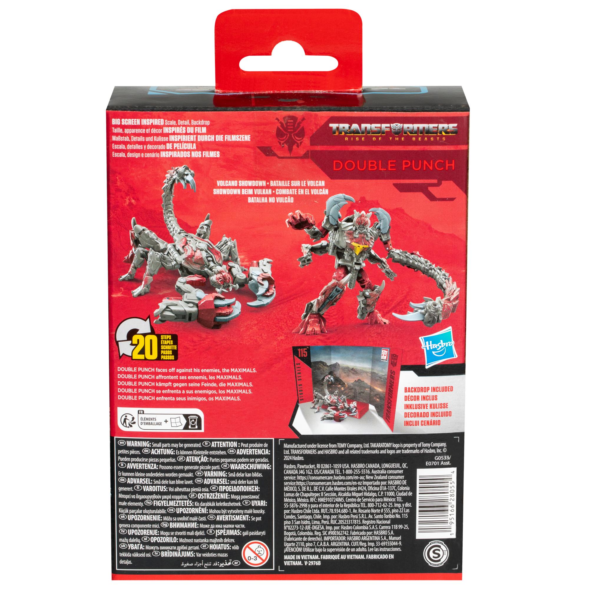 Transformers Studio Series Deluxe Class Transformers: Rise of the Beasts 115 Double Punch