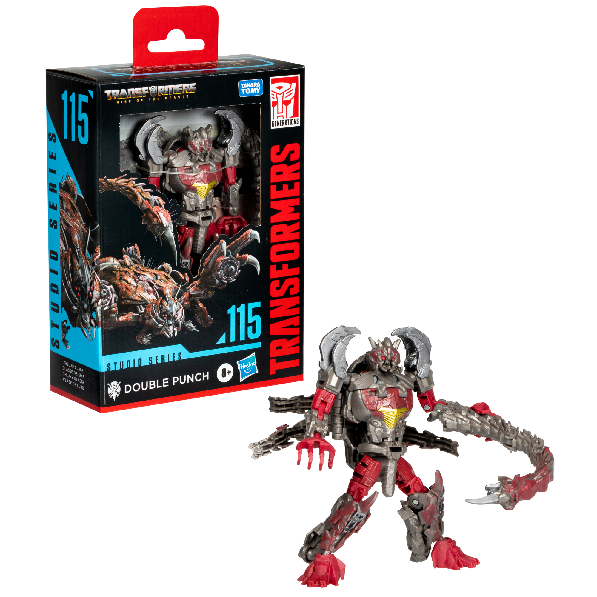 Transformers Studio Series Deluxe Class Transformers: Rise of the Beasts 115 Double Punch