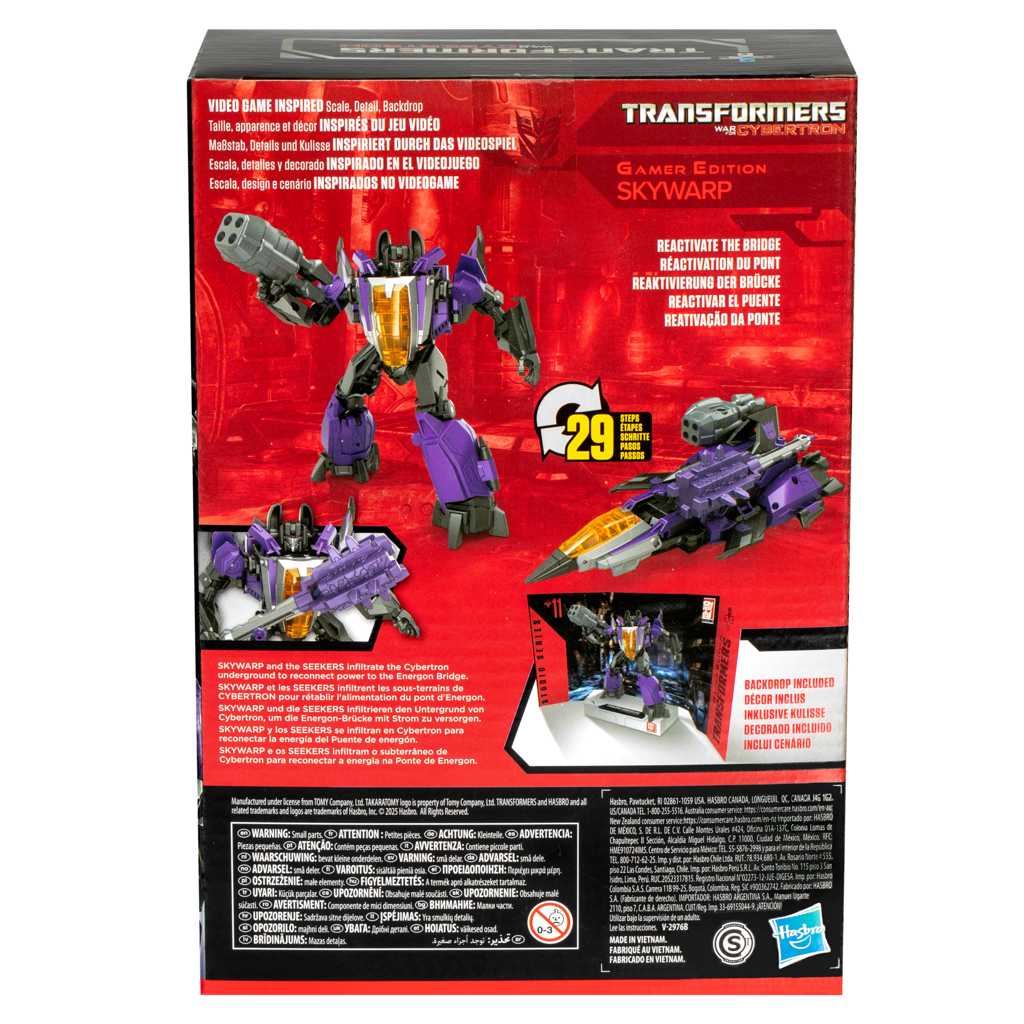 Transformers Studio Series Voyager Class Transformers: War for Cybertron 11 Skywarp
