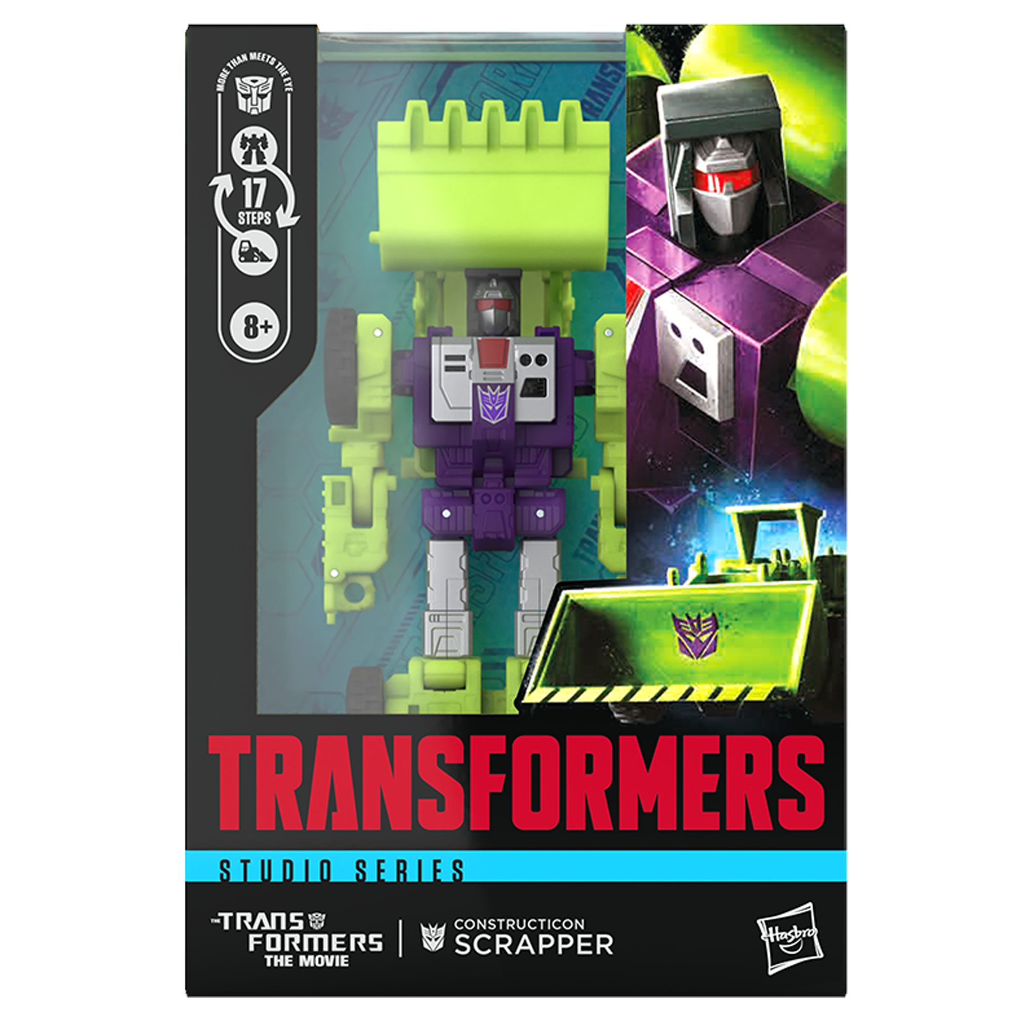 Transformers Studio Series Voyager Class Transformers: The Movie Constructicon Scrapper