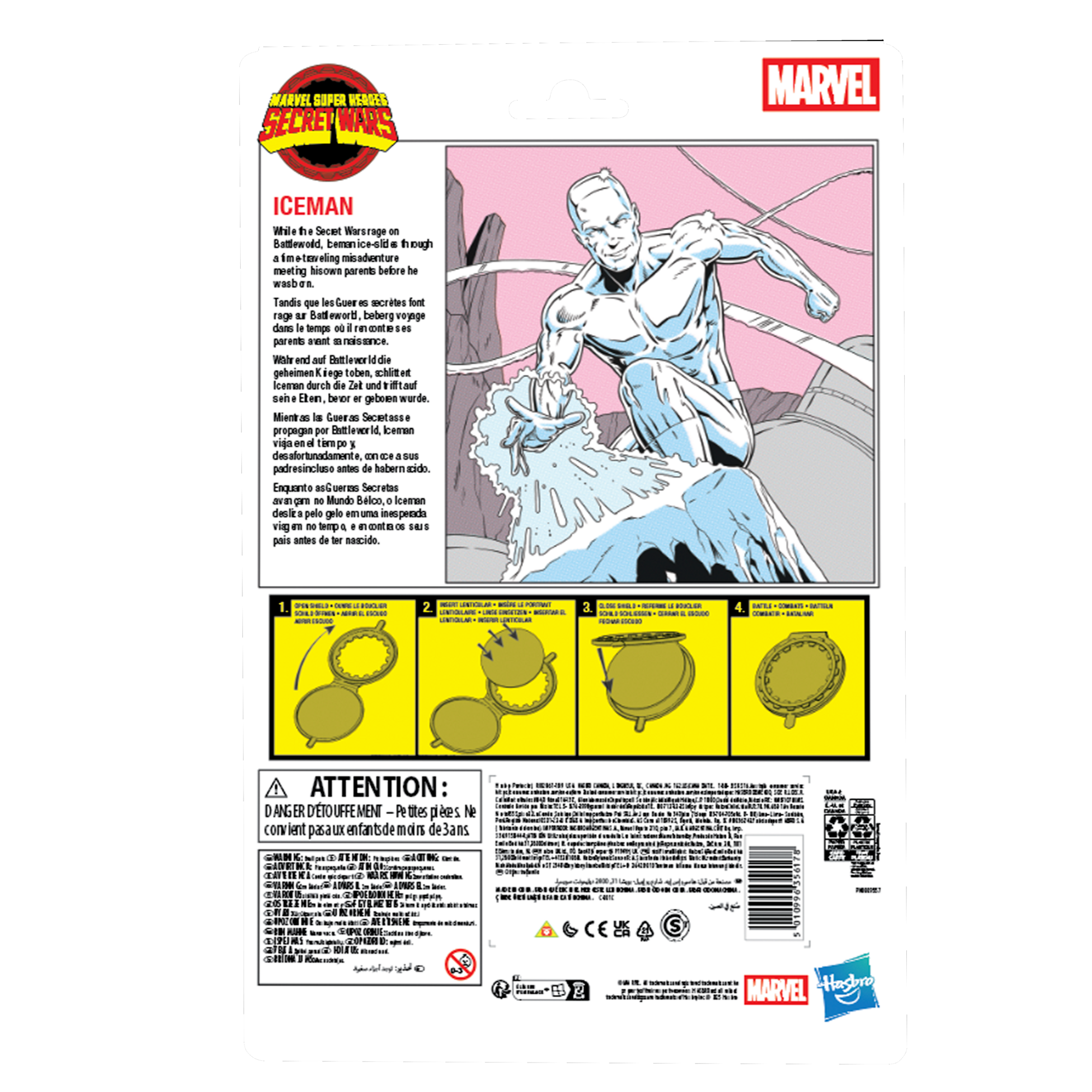 Marvel Legends Series Secret Wars Ice Man