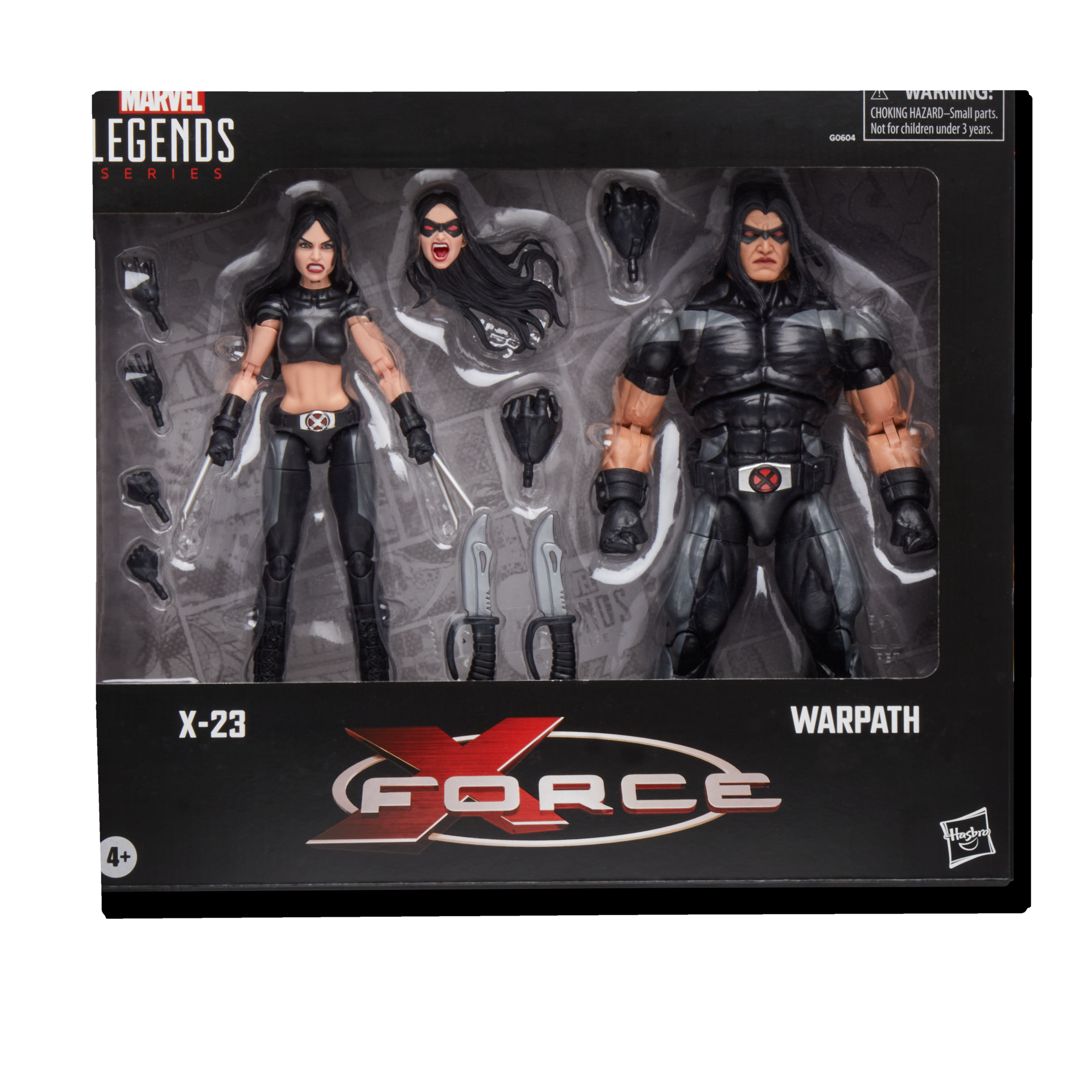 Marvel Legends Series X-Force X-23 & Warpath