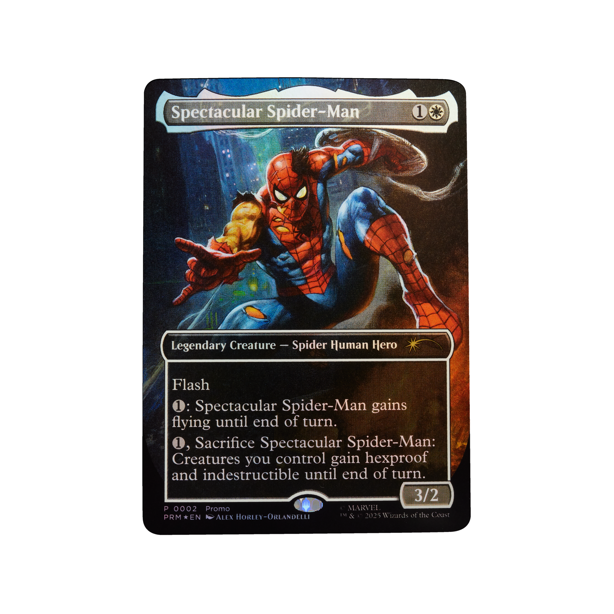 Marvel Legends Series Magic: The Gathering Battle-Damaged Spider-Man