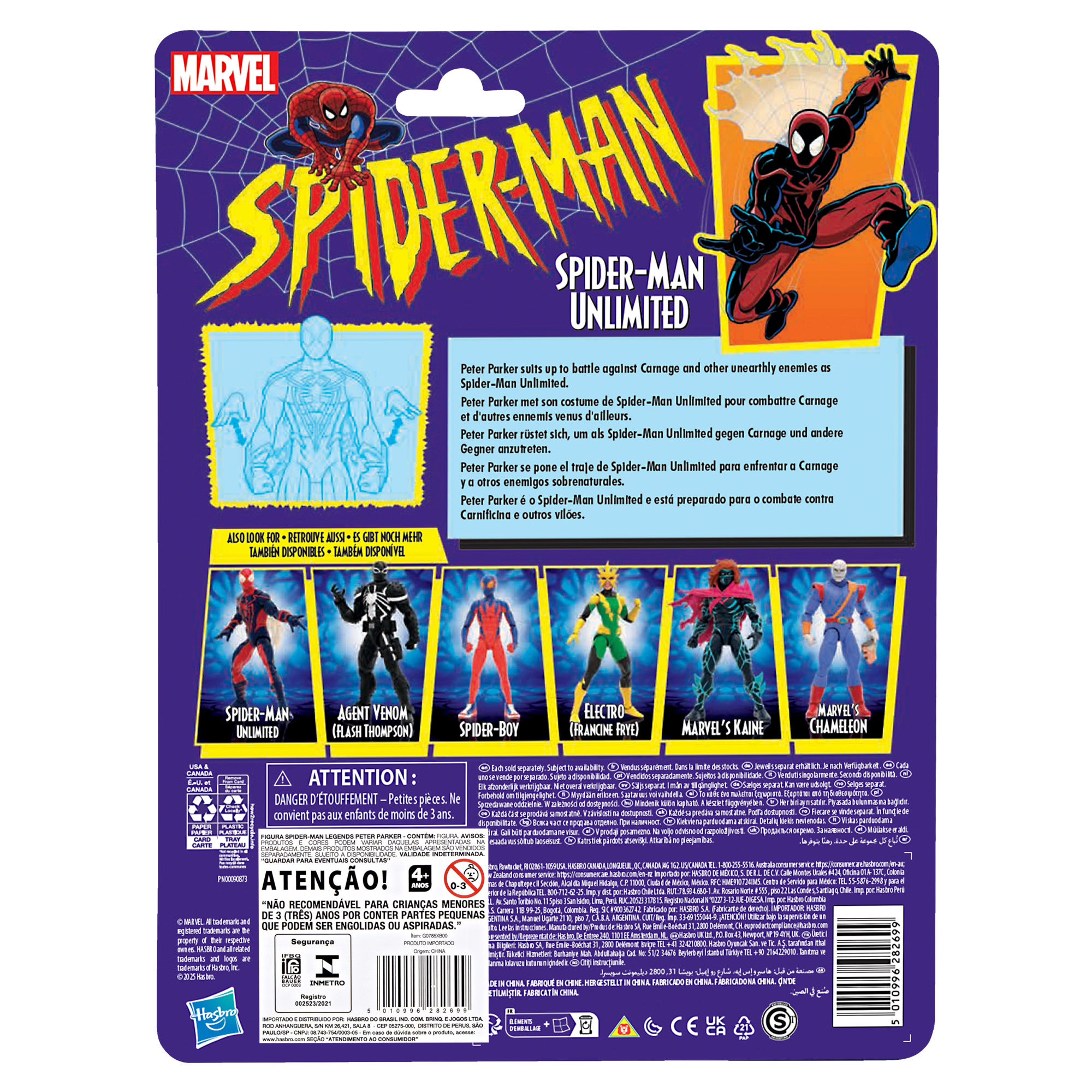 Marvel Legends Series Spider-Man Unlimited