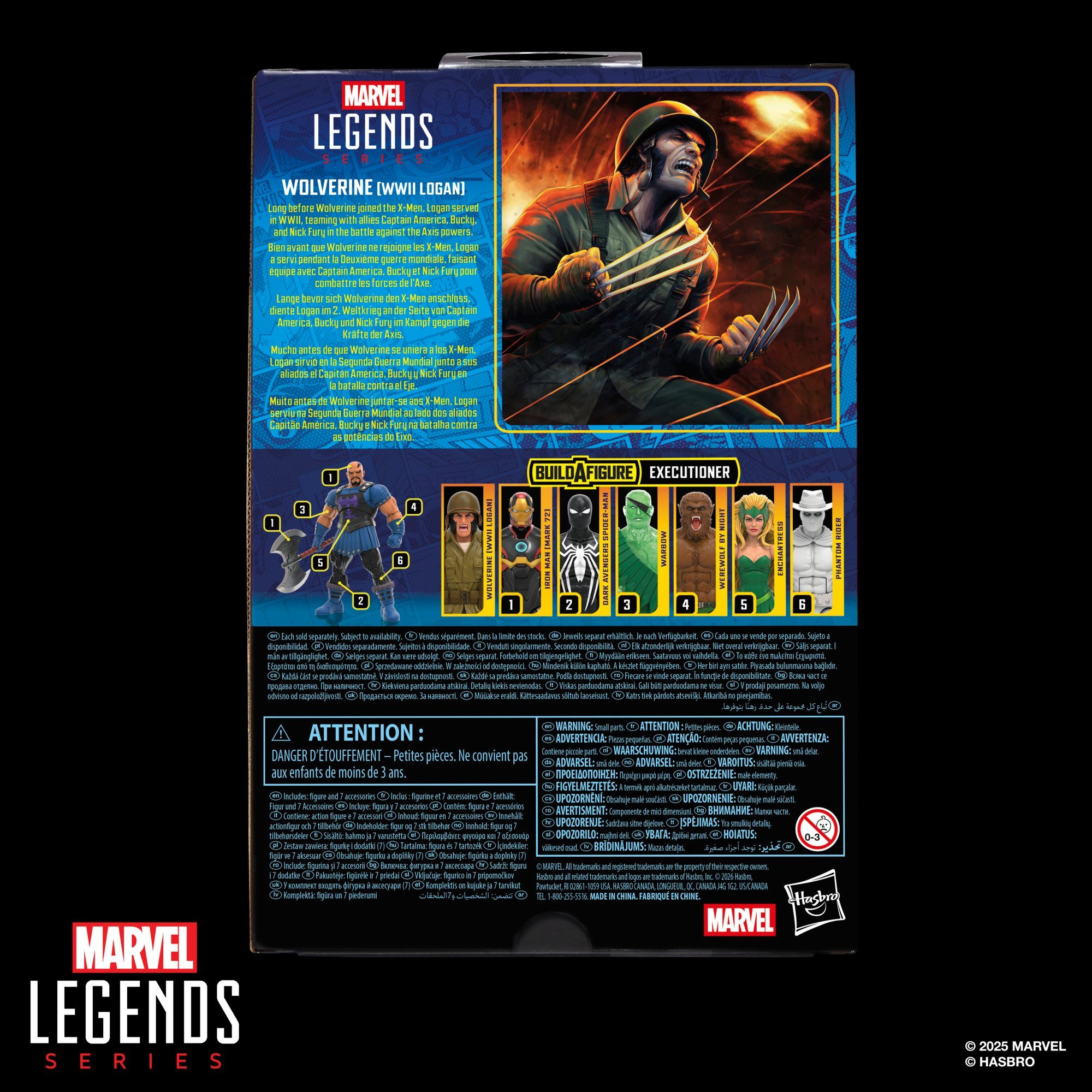 Marvel Legends Series Wolverine (WWII Logan)