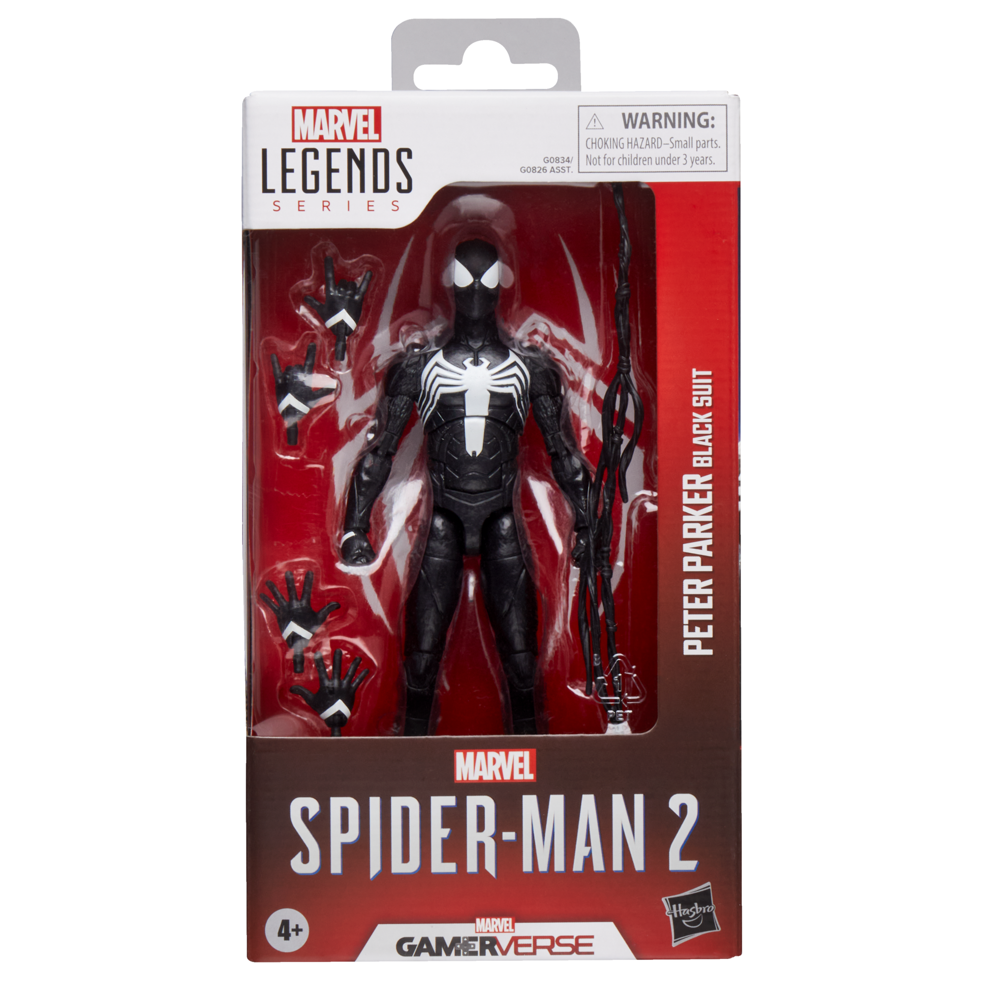 Marvel Legends Series Gamerverse Peter Parker Black Suit