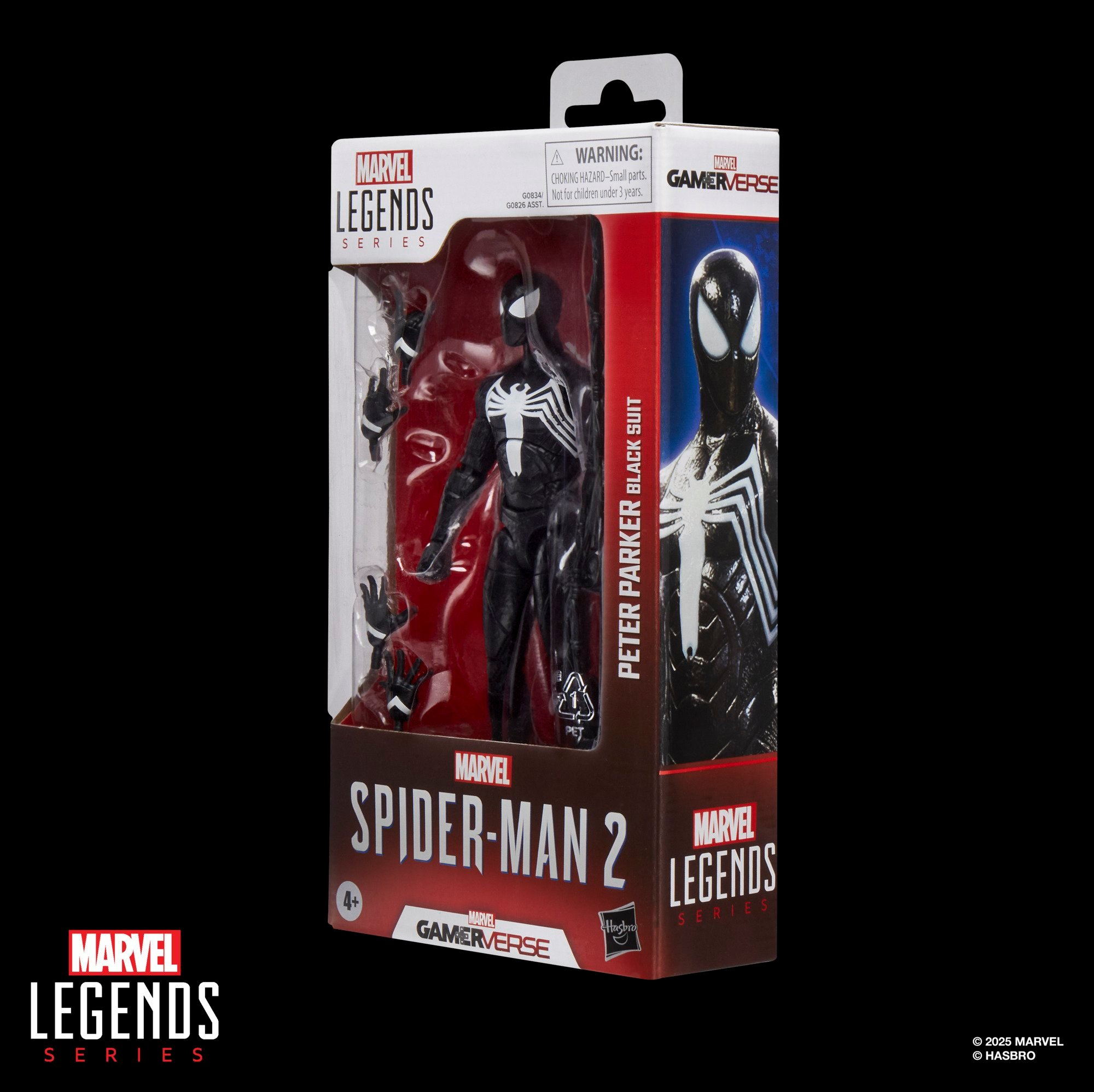 Marvel Legends Series Gamerverse Peter Parker Black Suit
