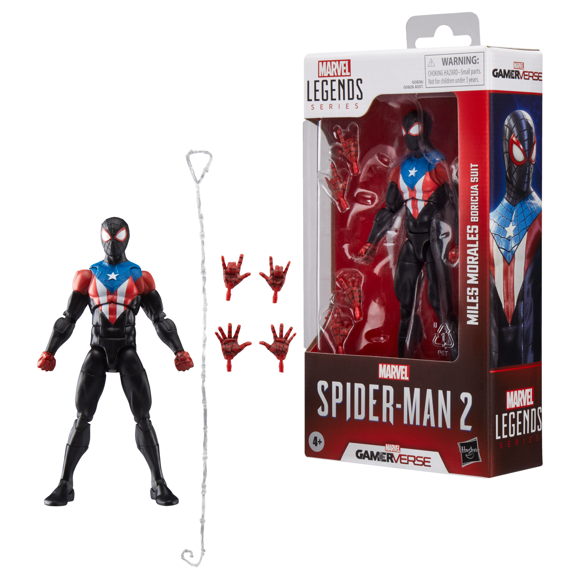 Marvel Legends Series Gamerverse Miles Morales Boricua Suit