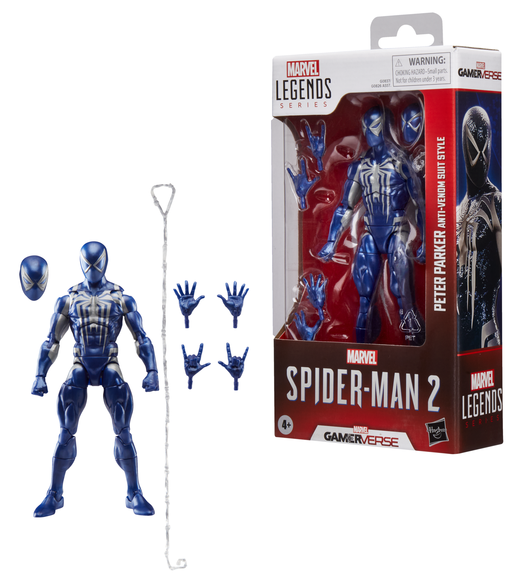 Marvel Legends Series Gamerverse Peter Parker Anti-Venom Suit Style