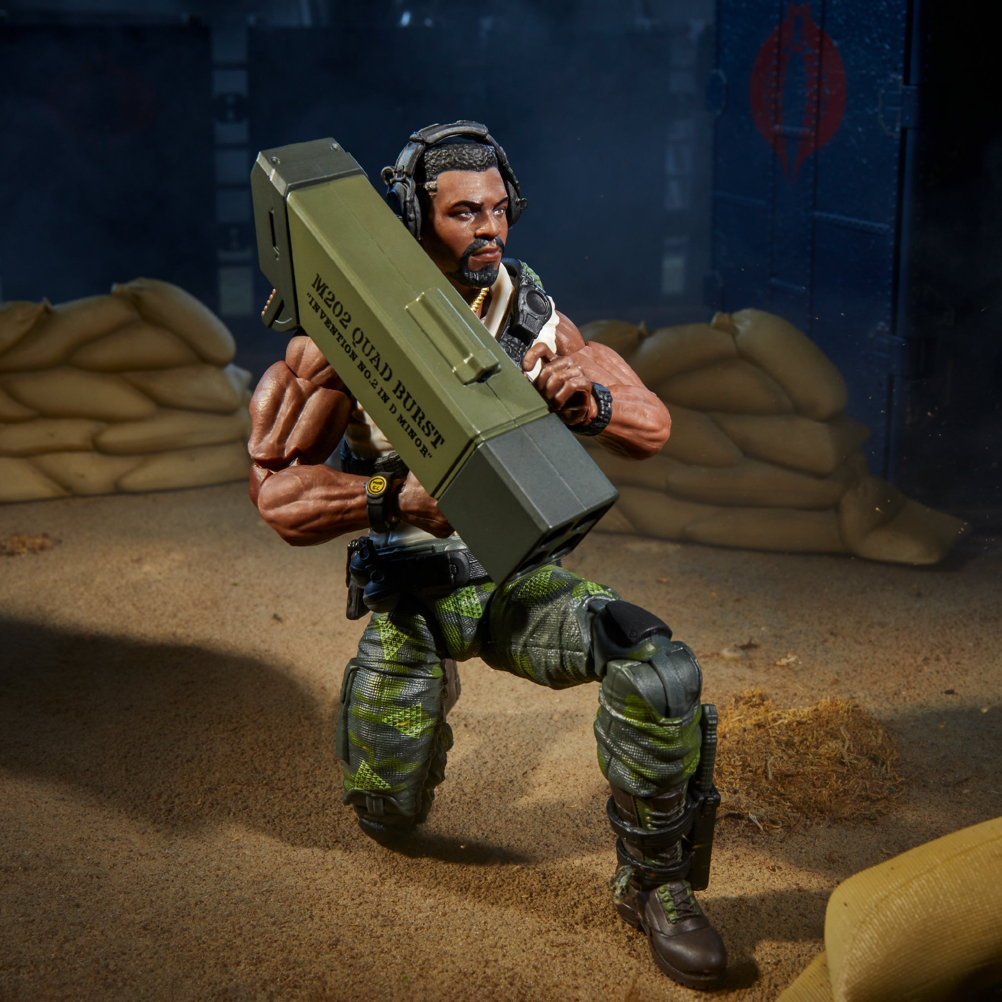 G.I. Joe Classified Series #150, Heavy Duty with Man-Portable Heavy Weapons System
