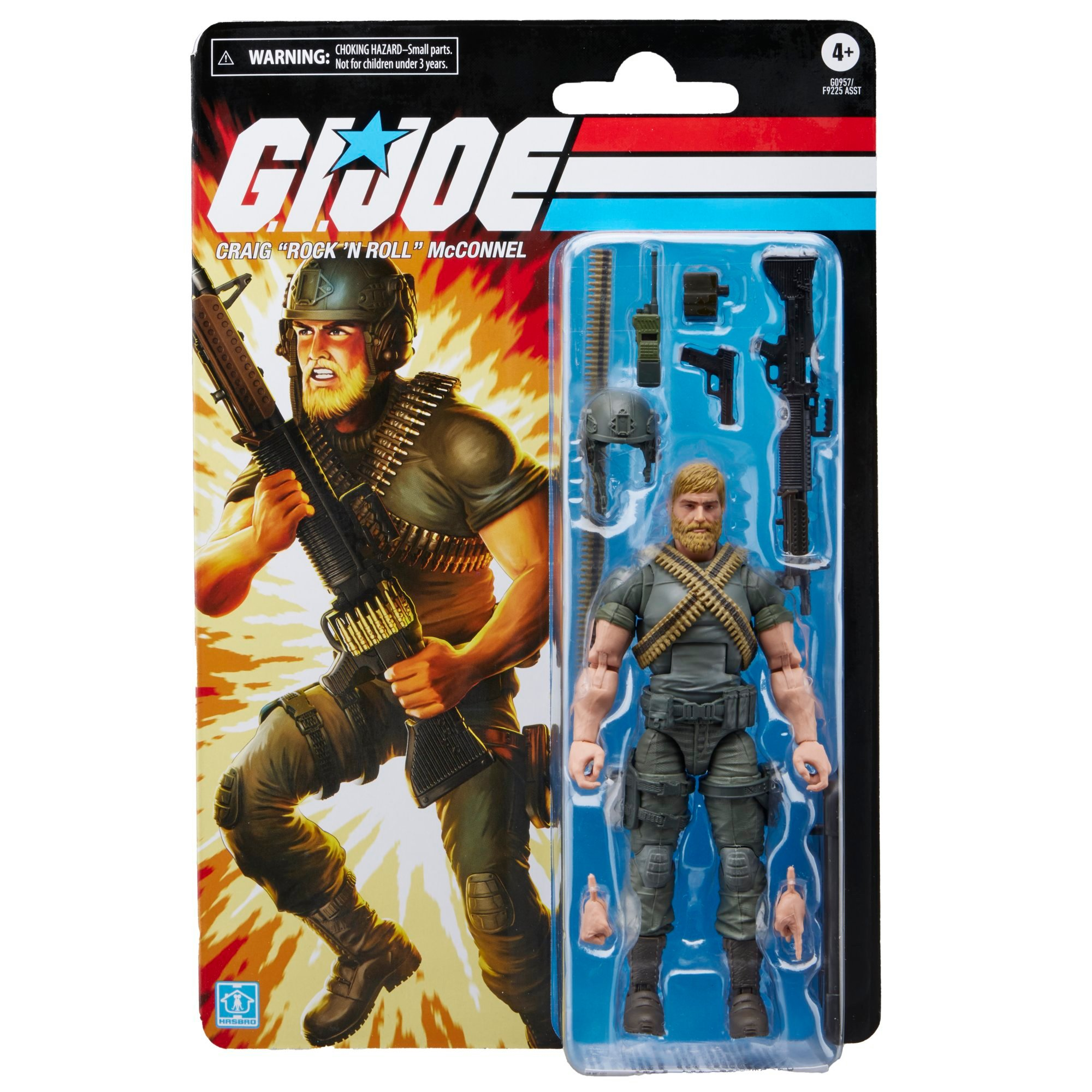 G.I. Joe Classified Series Retro Cardback Craig “Rock ’N Roll” McConnel