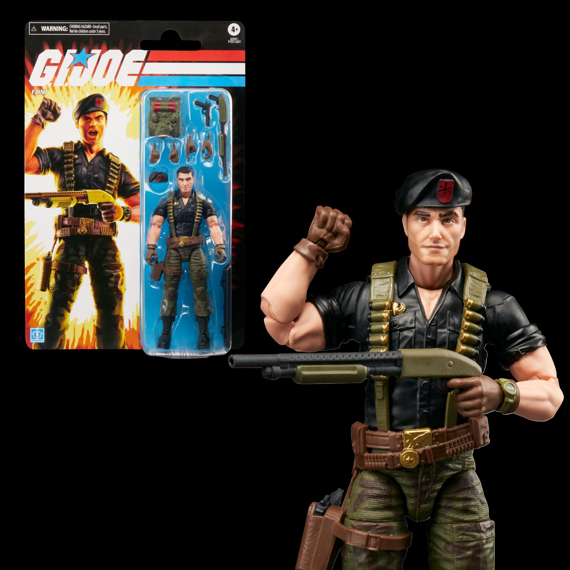 G.I. Joe Classified Series Retro Cardback Flint