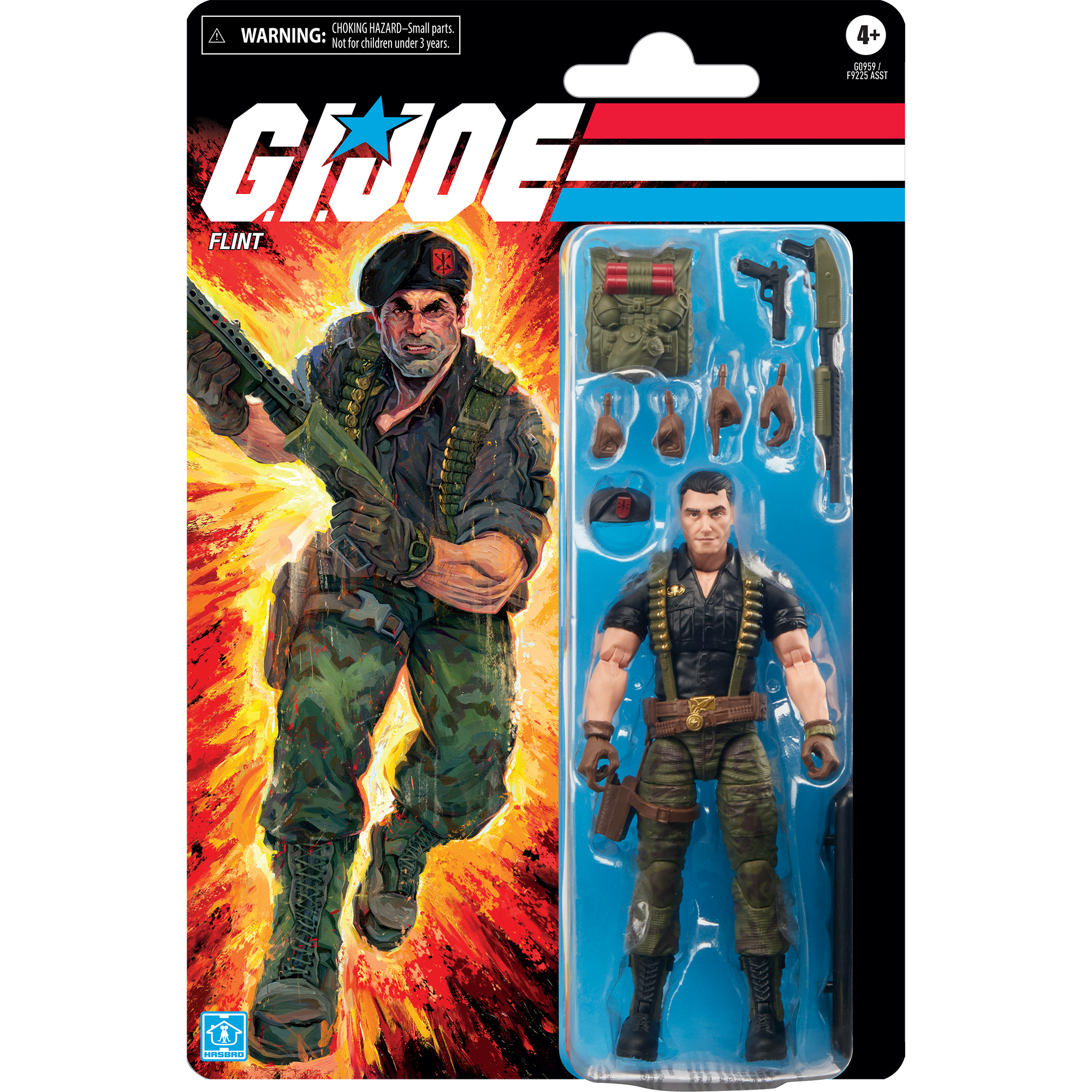 G.I. Joe Classified Series Retro Cardback Flint
