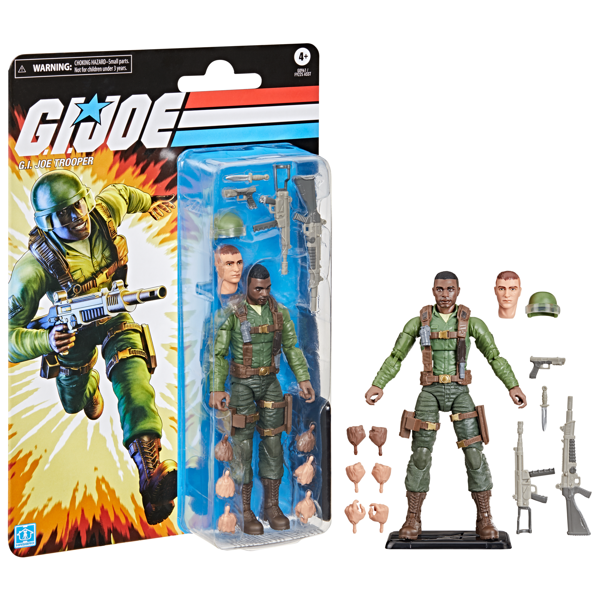 G.I. Joe Classified Series Retro Cardback G.I. Joe Trooper