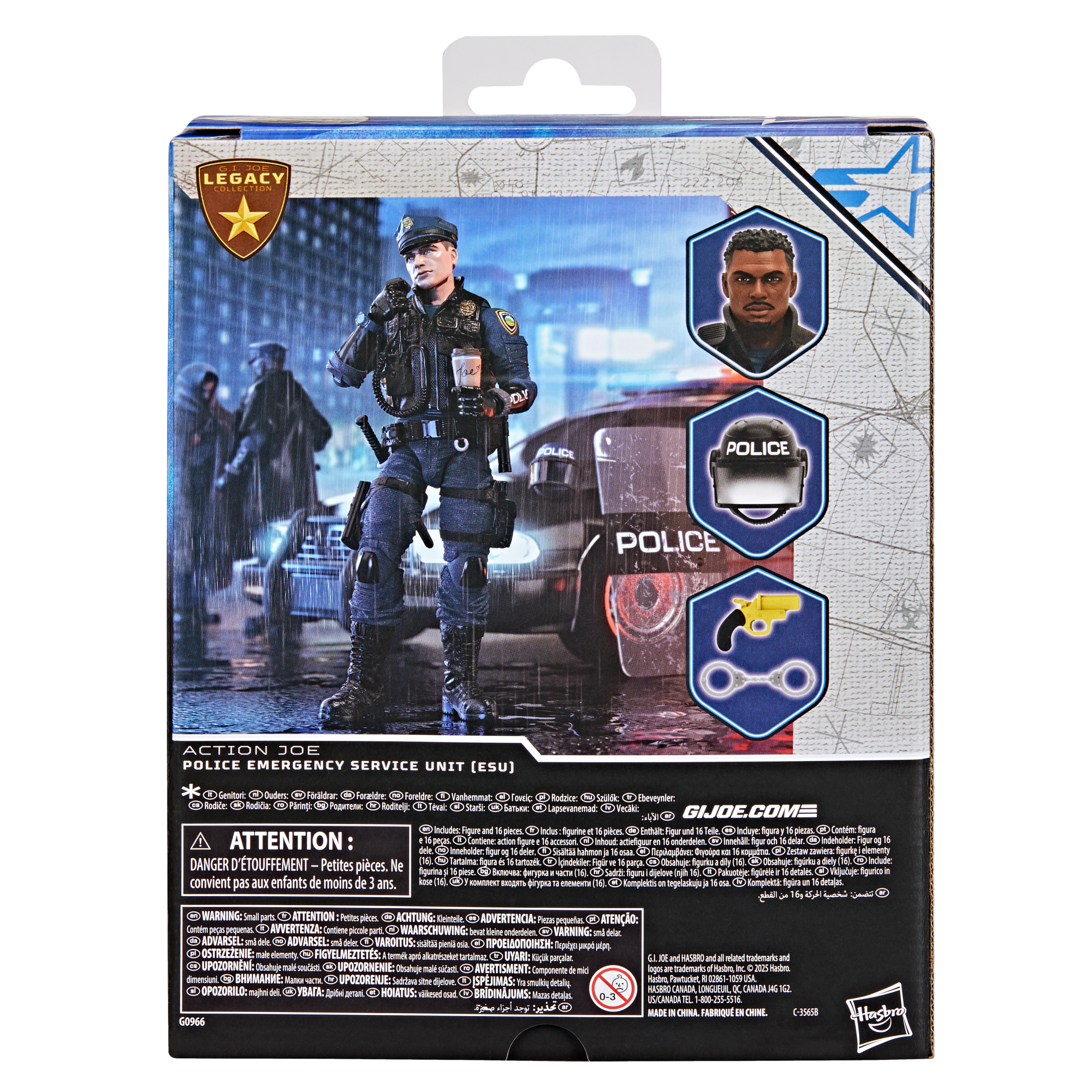 G.I. Joe Classified Series Legacy Collection: Action Joe — Police Emergency Service Unit (ESU)