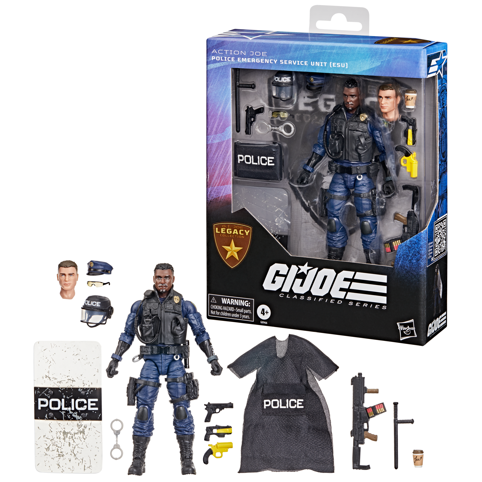 G.I. Joe Classified Series Legacy Collection: Action Joe — Police Emergency Service Unit (ESU)