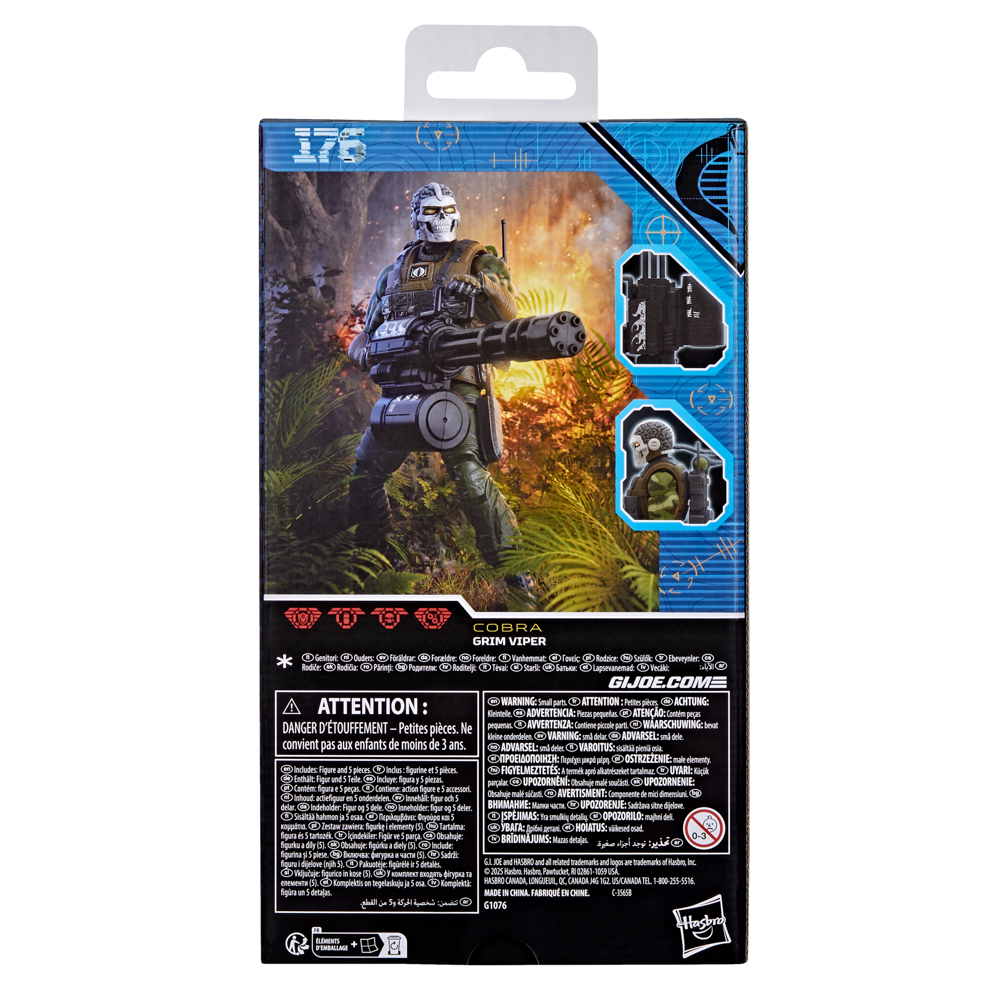 G.I. Joe Classified Series #176, Grim Viper