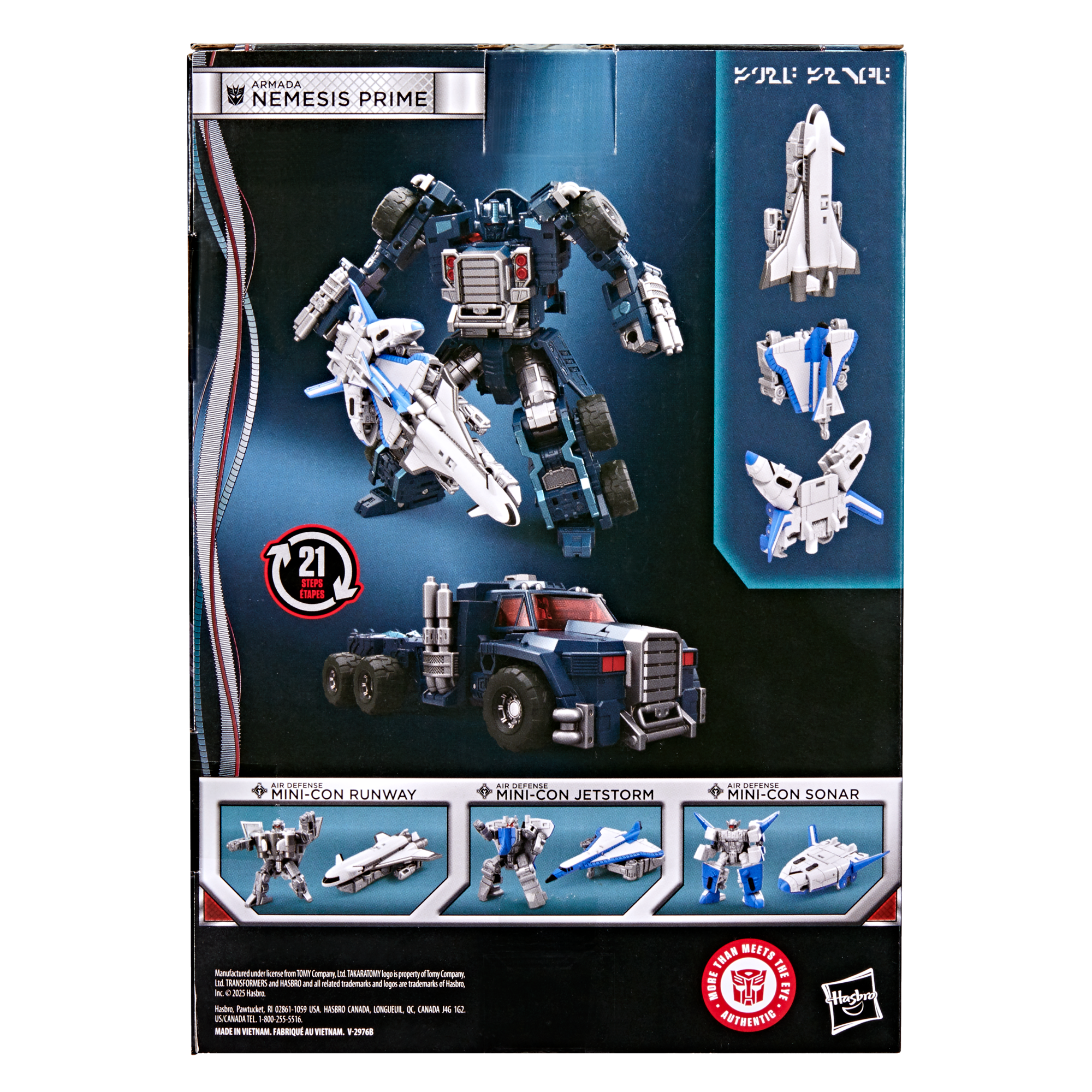 Transformers Generations Armada Nemesis Prime & Air Defense Mini-Con Team